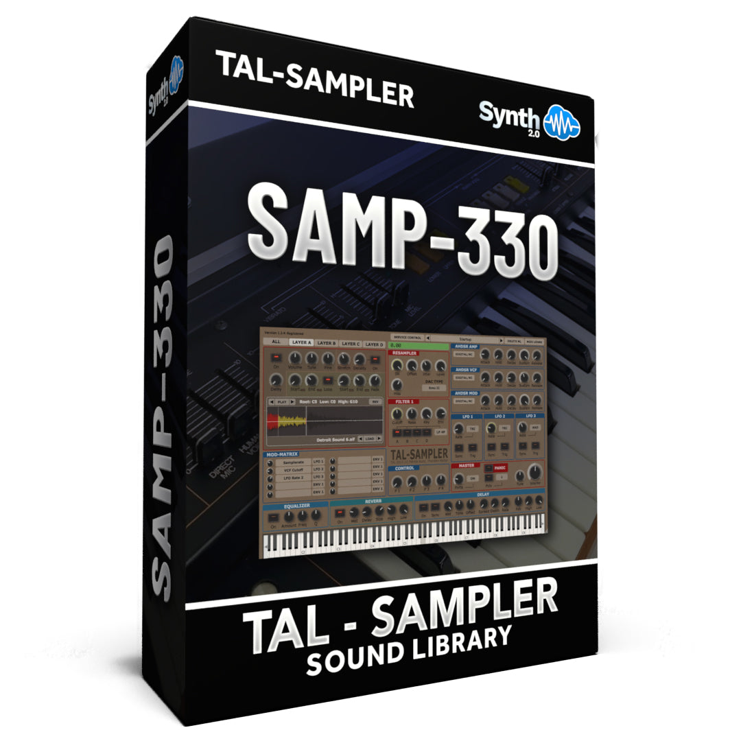 GPR033 - ( Bundle ) - Samp-330 + Blue Light Sensations - TAL Sampler