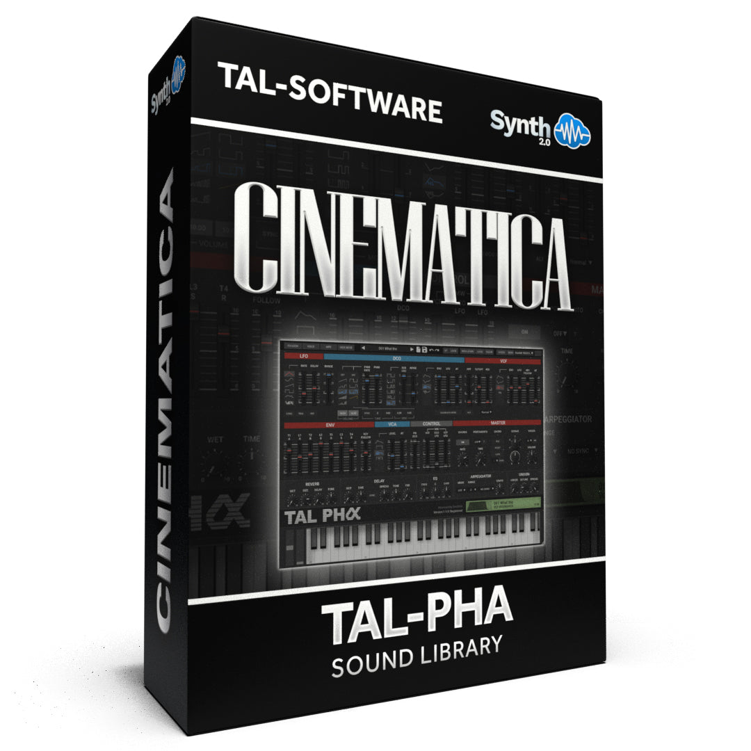 LFO002 - Cinematica - TAL Pha ( 64 presets )