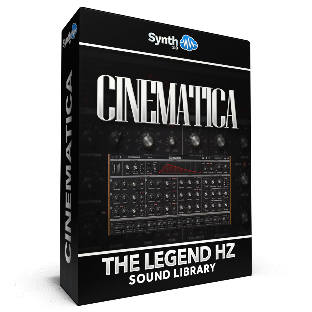 OTL009 - Cinematica Vol.1 - Synapse Audio Legend HZ ( 51 presets )