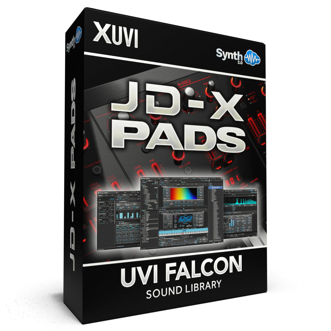 MDL013 - JD-X Pads - UVI Falcon ( 102 presets )