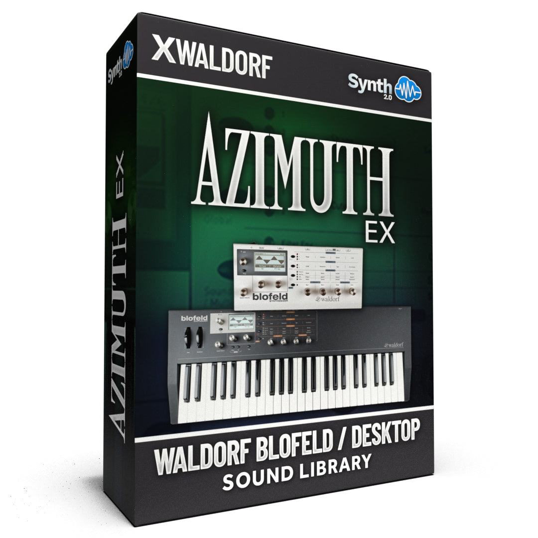 TPL049 - Azimuth EX - Waldorf Blofeld / Desktop ( License Sl Sample Option only ) ( 128 presets )
