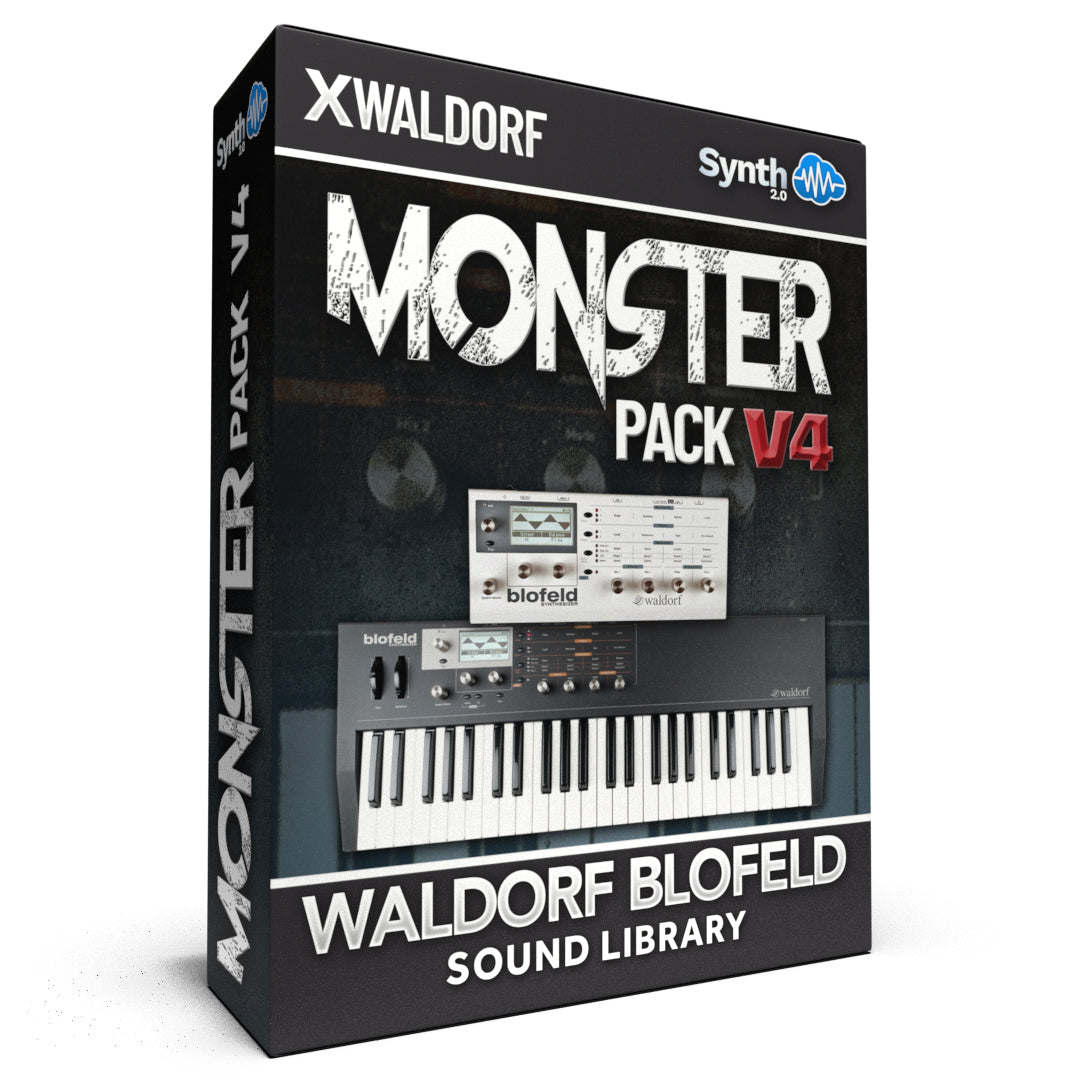 SCL281 - Monster Pack V.4 - Waldorf Blofeld / Desktop ( over 650 presets )