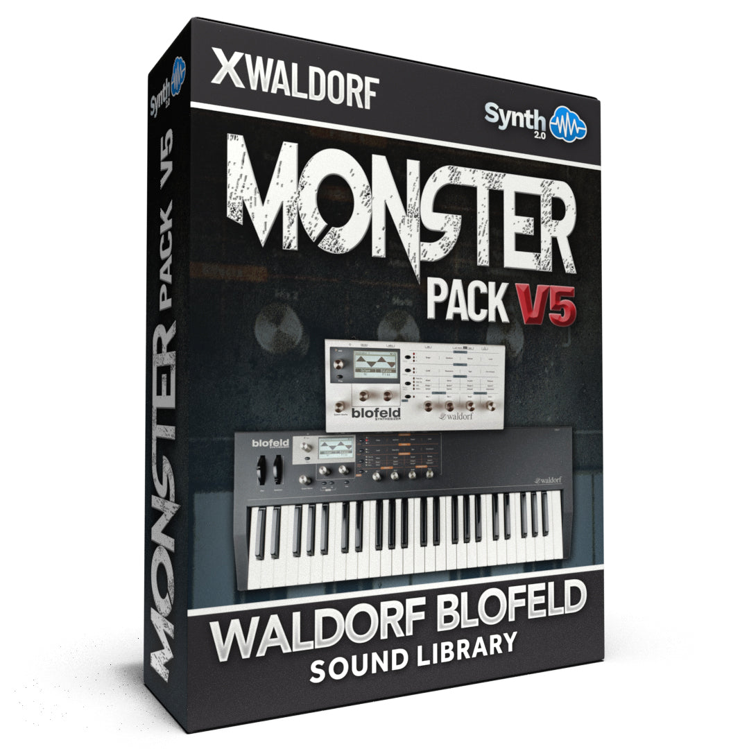 SCL175 - Monster Pack V5 - Waldorf Blofeld / Desktop ( over 800 presets )