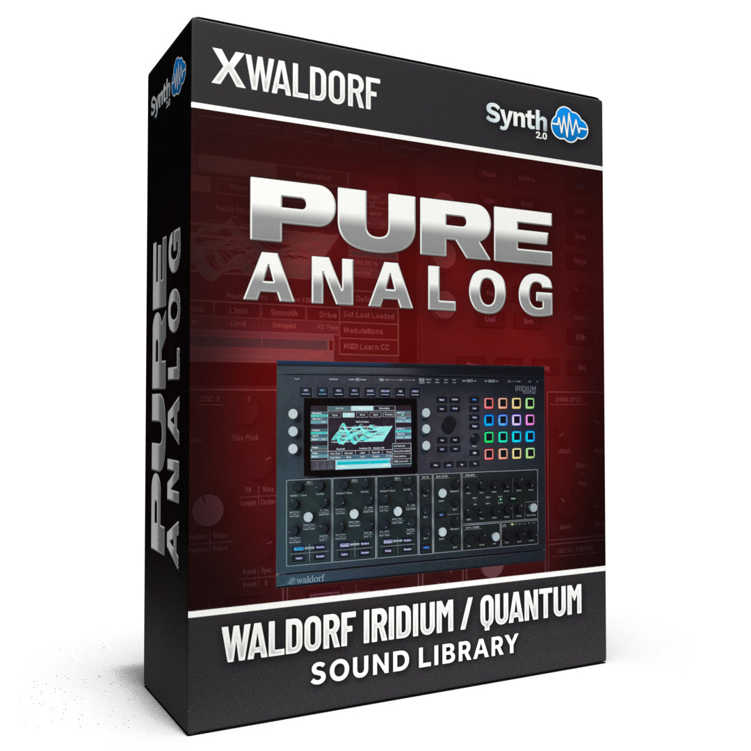OTL011 - Pure Analog - Waldorf Iridium / Quantum ( 50 presets )