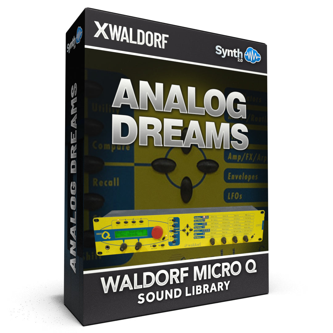 LFO001 - Analog Dreams - Vavra | Waldorf Micro Q Emulator ( 100 presets )