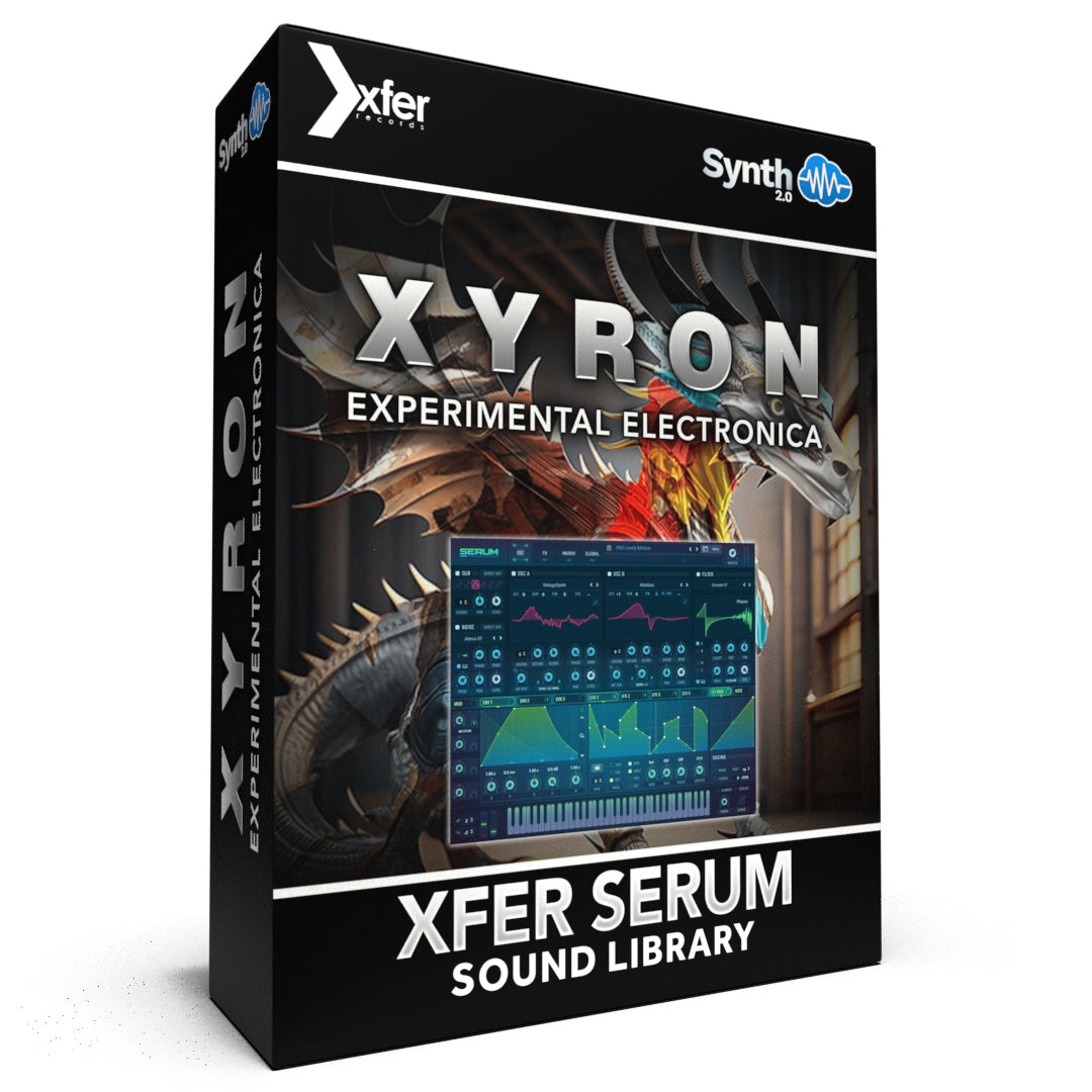 HDL008 - X Y R O N - Experimental Electronica - Xfer Serum ( 50 sequences presets )