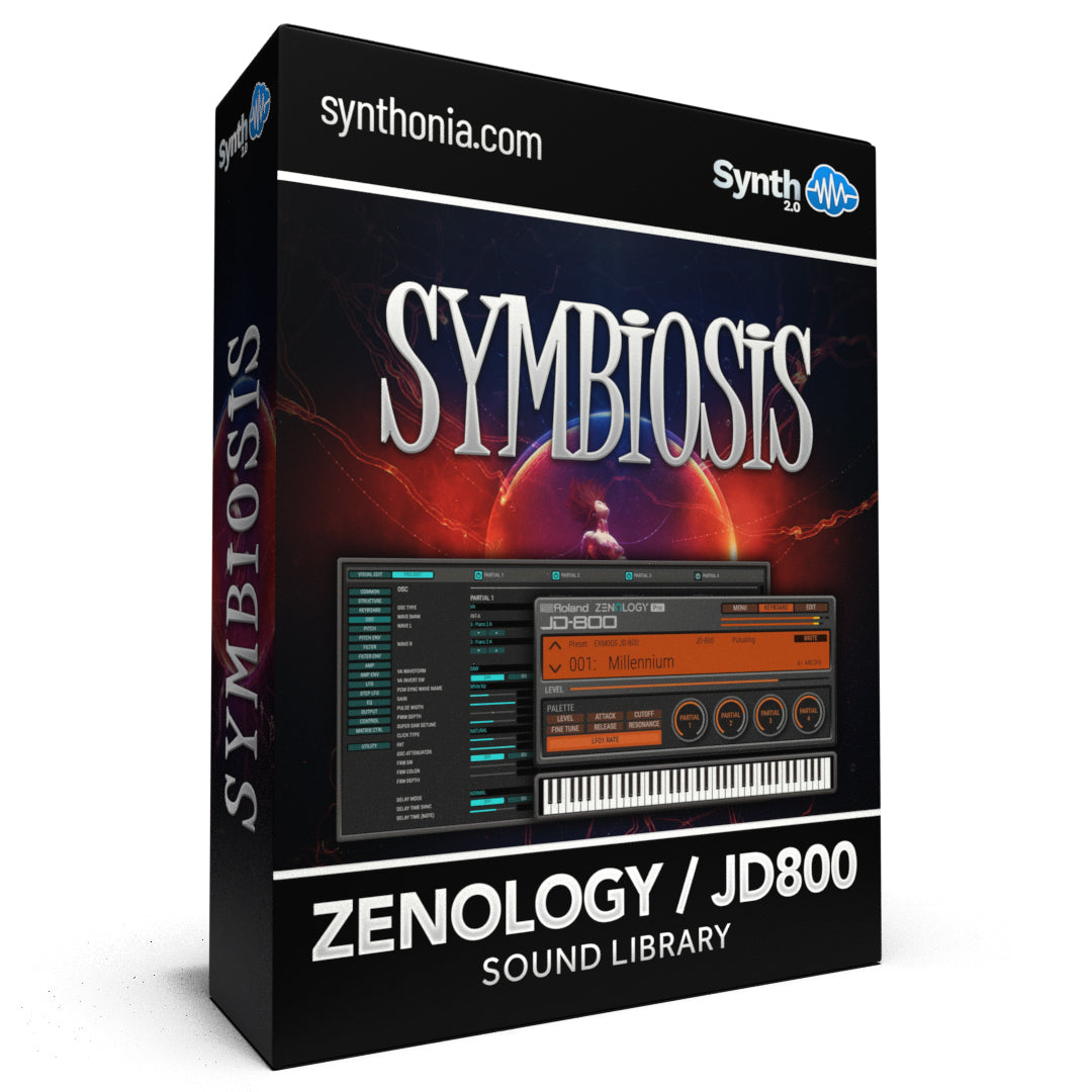 LFO051 - Symbiosis - ZEN-Core JD-800 Model Expansion ( 64 presets )