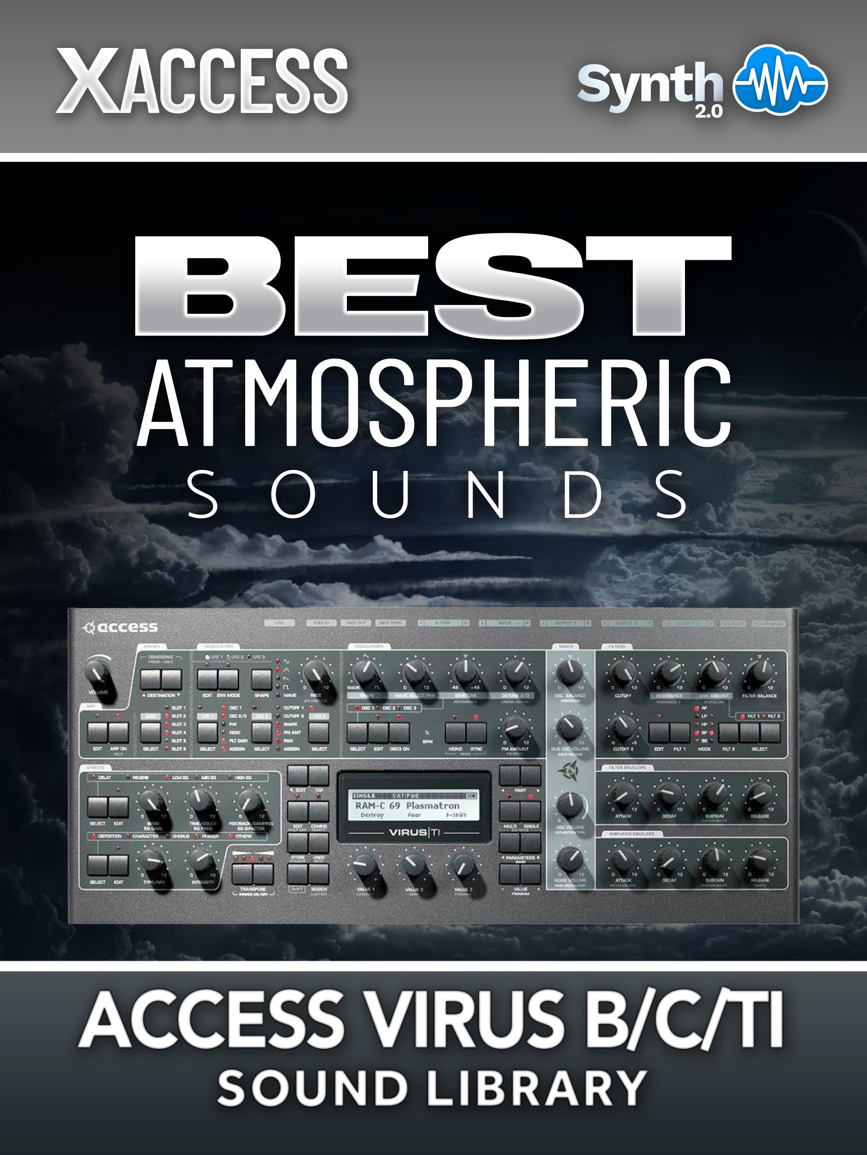LFO139 - Best Atmospheric Sounds - Access Virus B / C / TI ( 128 presets )