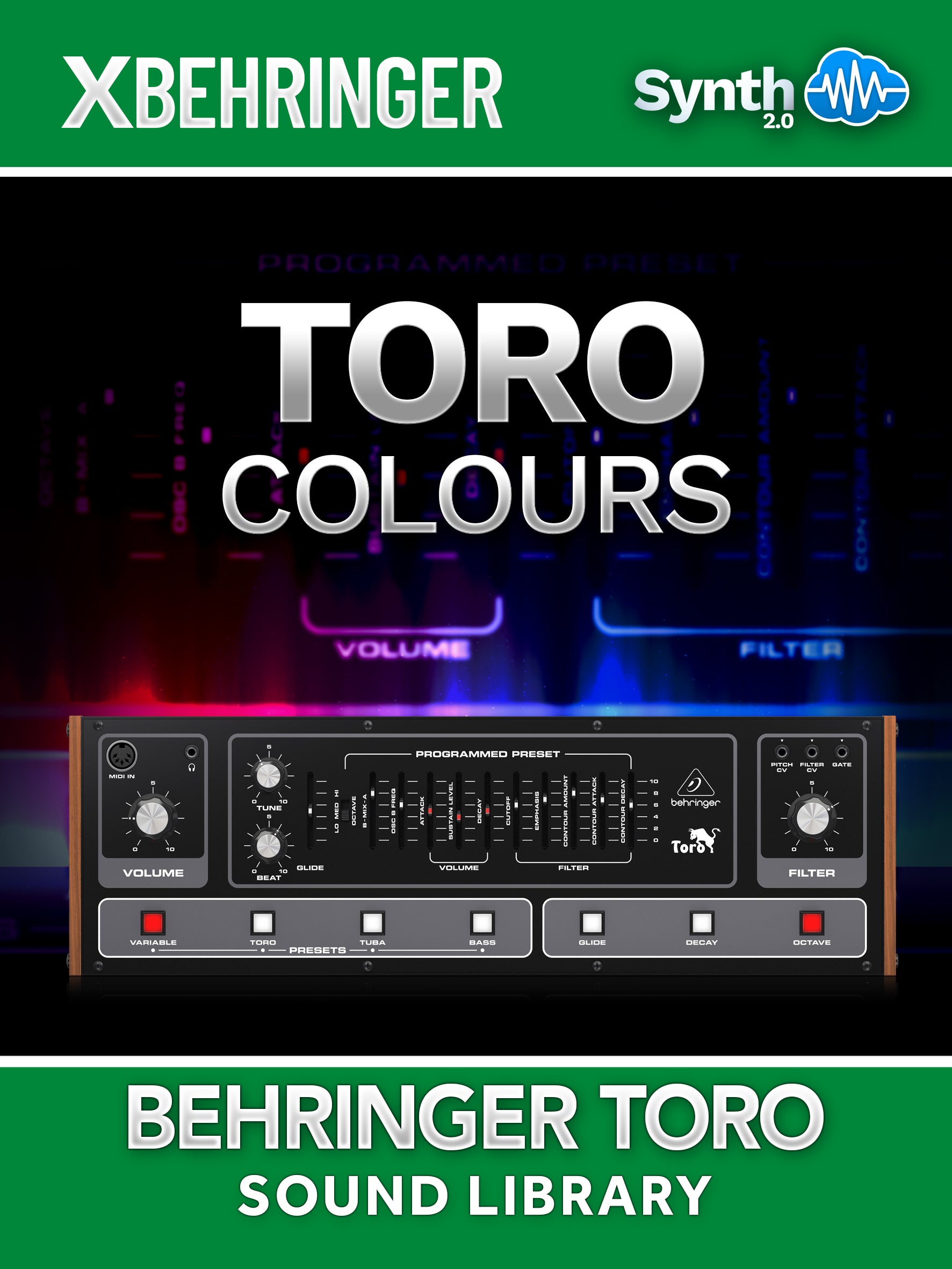 LFO082 - Toro Colours - Behringer Toro ( 32 presets )