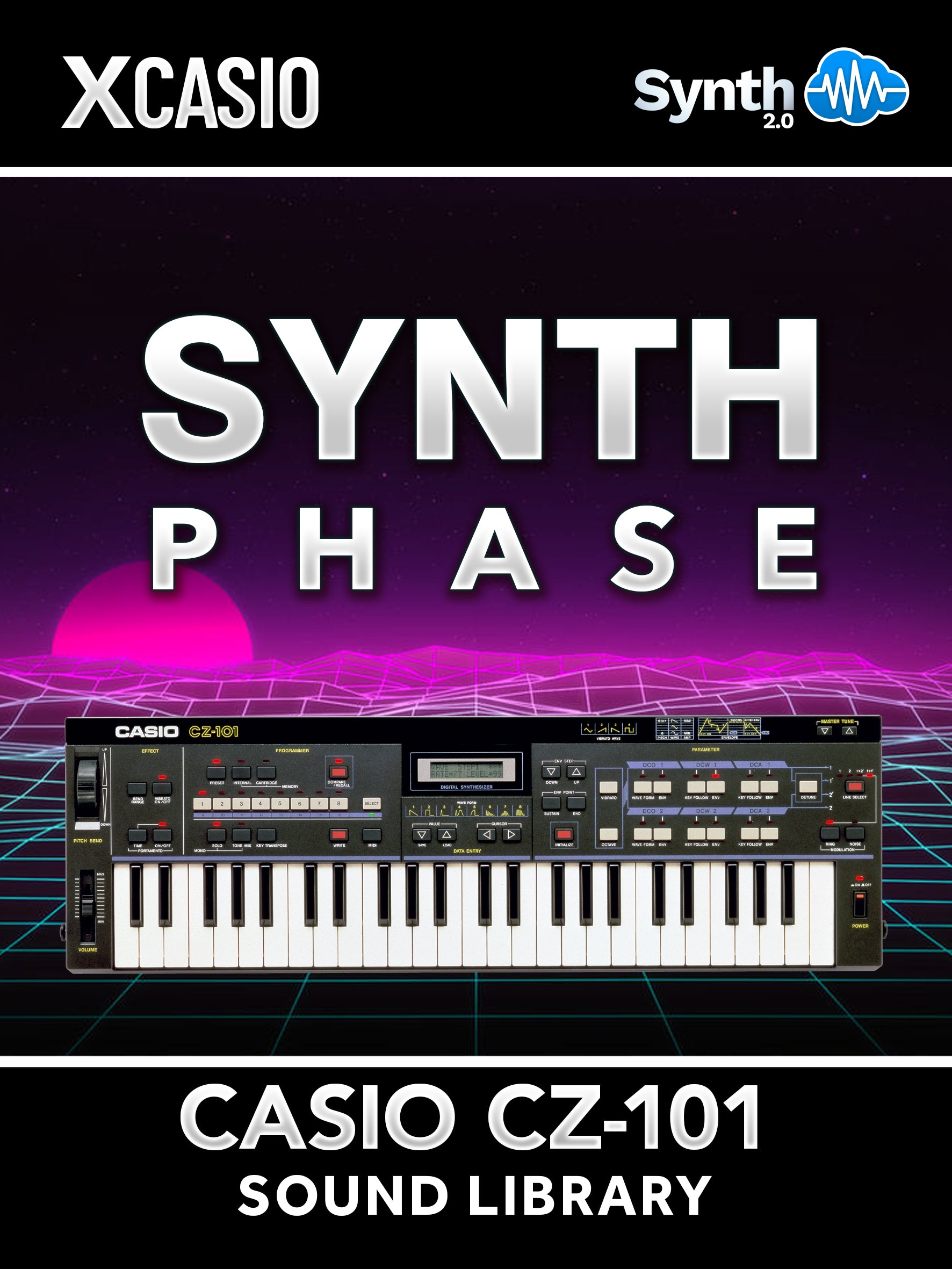 TPL046 - Synth Phase - Casio CZ-101 ( 64 presets )