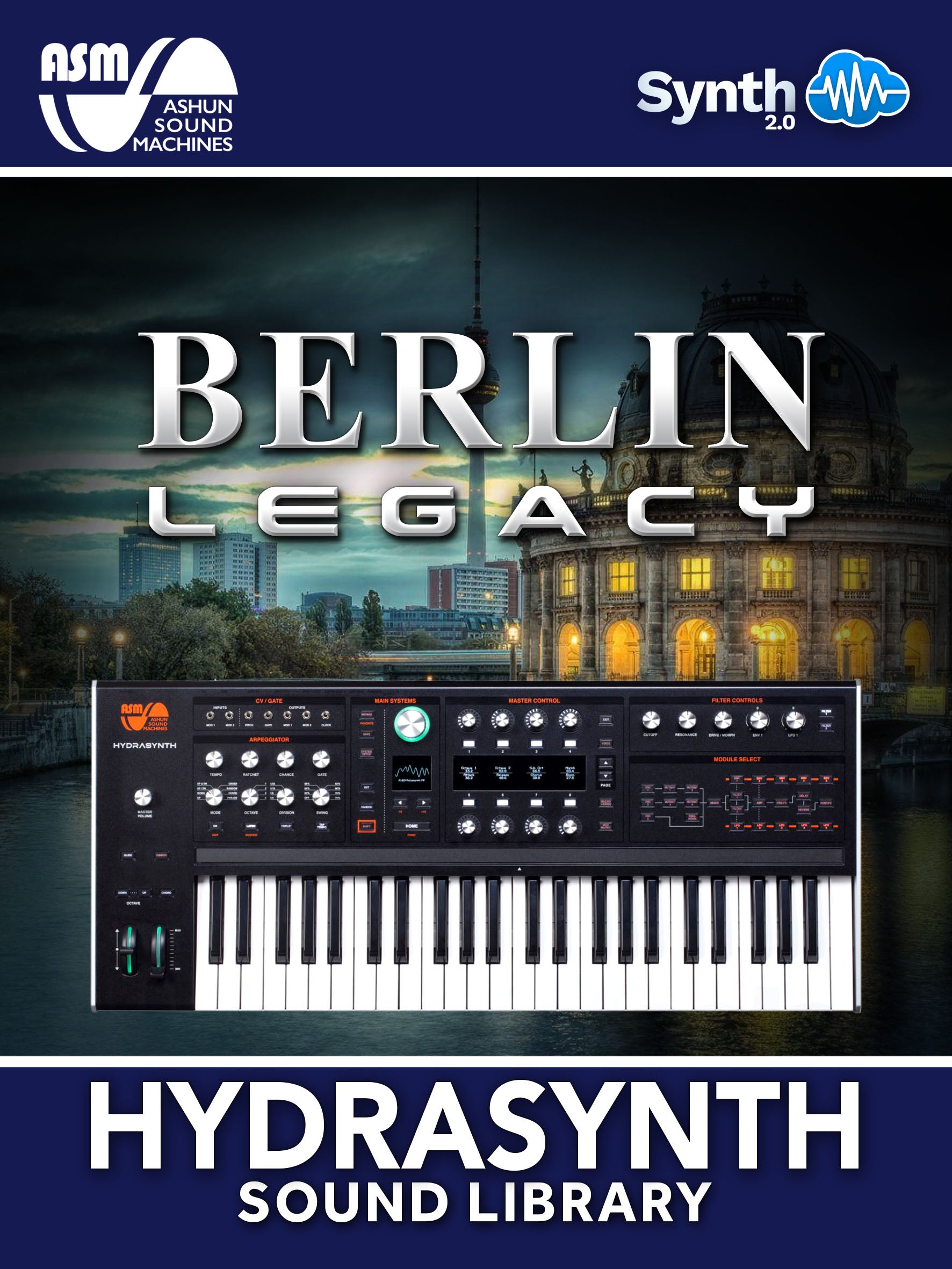 OTL087 - Berlin Legacy - ASM Hydrasynth Series ( 40 presets )