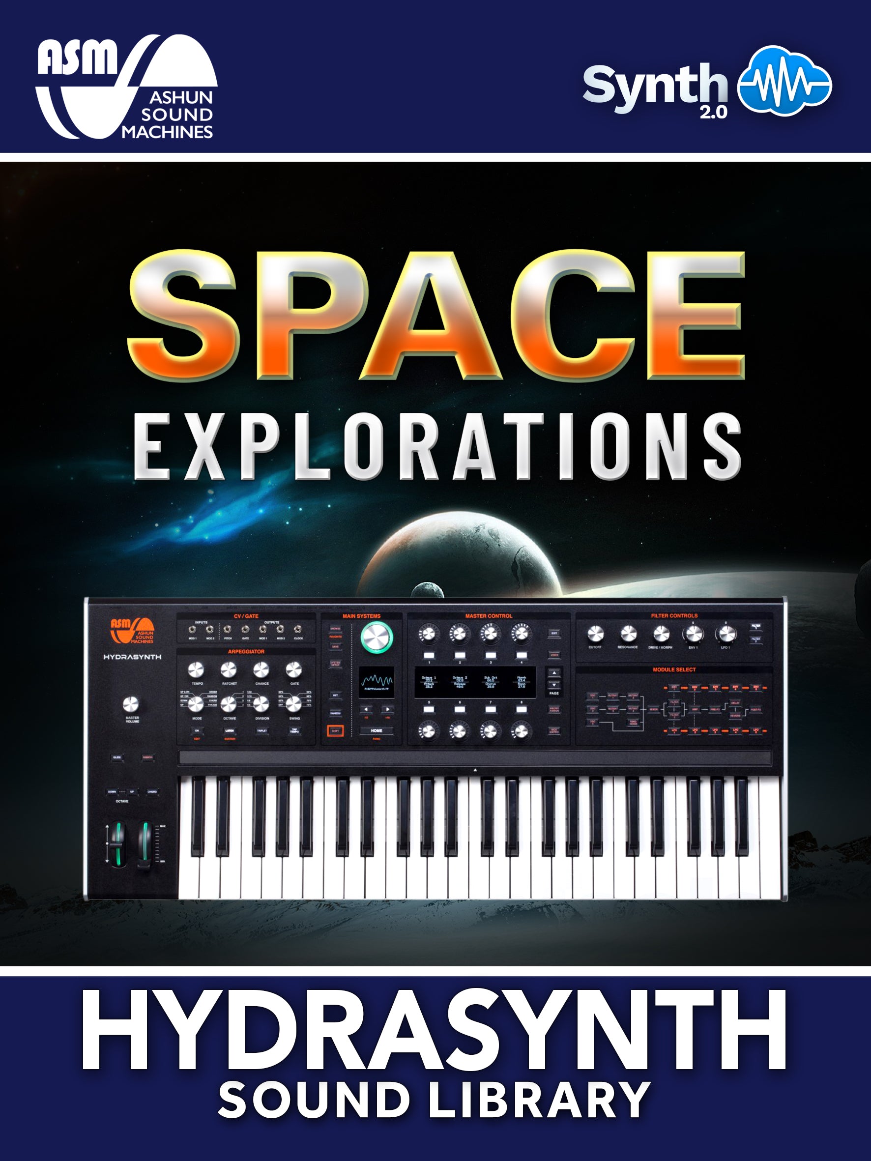 OTL045 - ( Bundle ) - Space Explorations + Symbiosis - ASM Hydrasynth Series