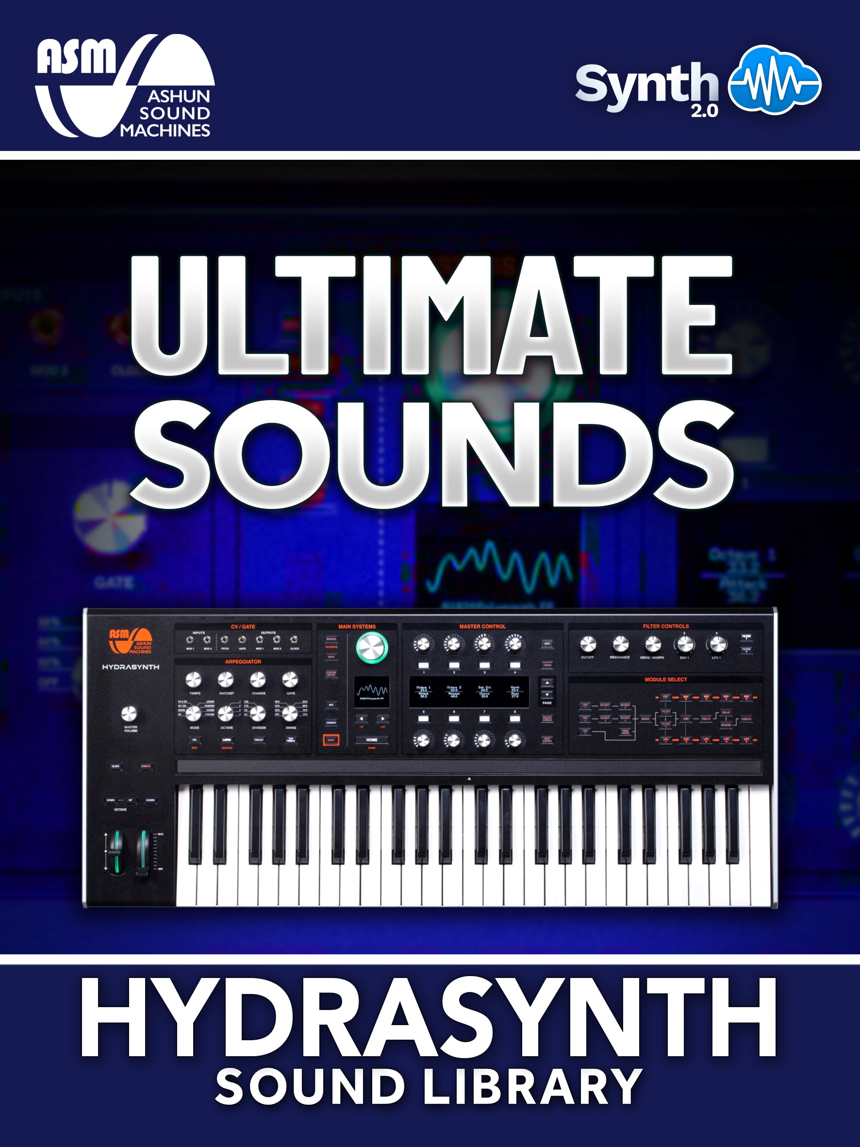 LDX059 - Ultimate Sounds - ASM Hydrasynth Series ( 40 presets )