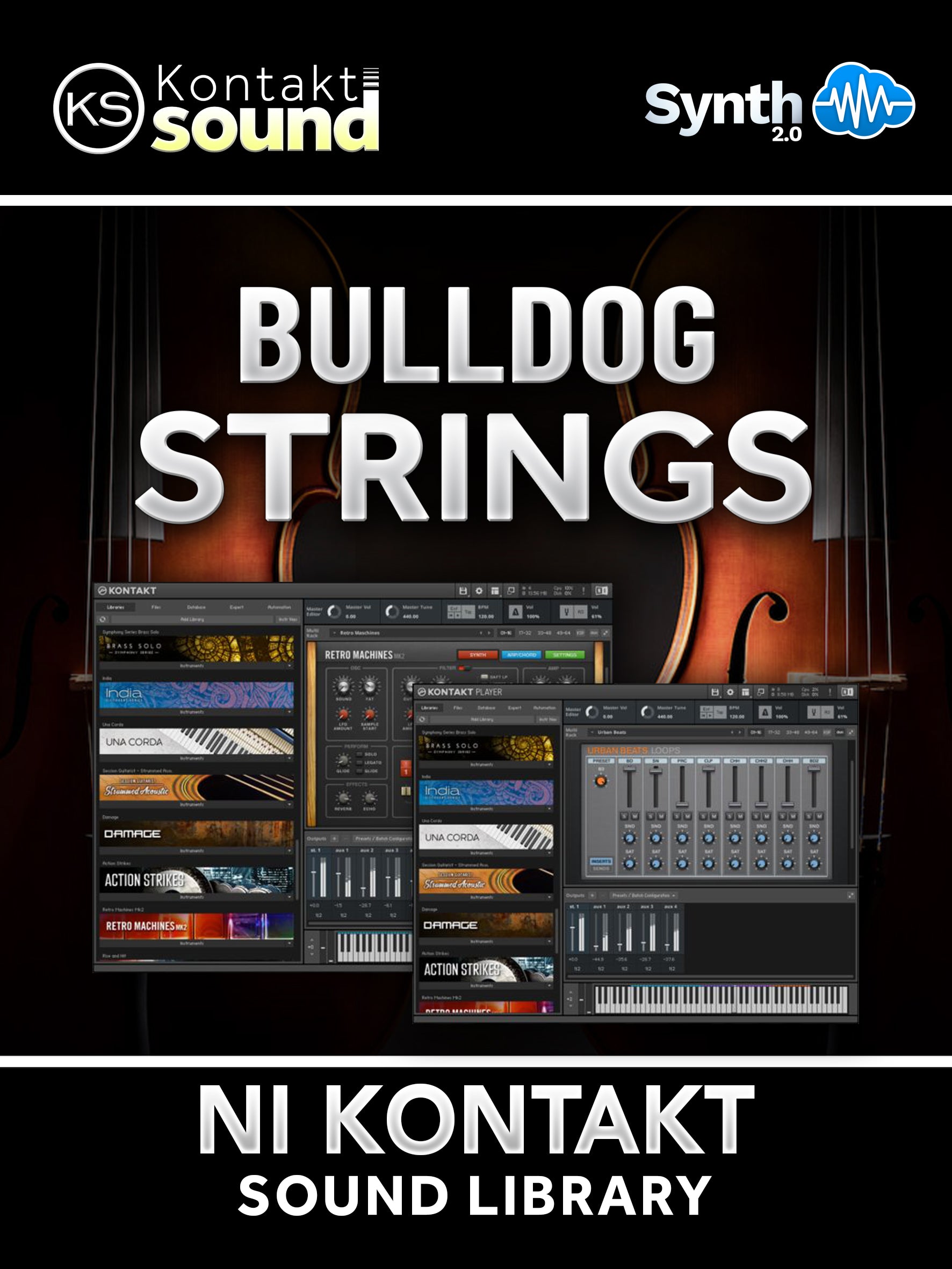 BDS005 - Bulldog Strings - Native Instruments Kontakt - Full Version