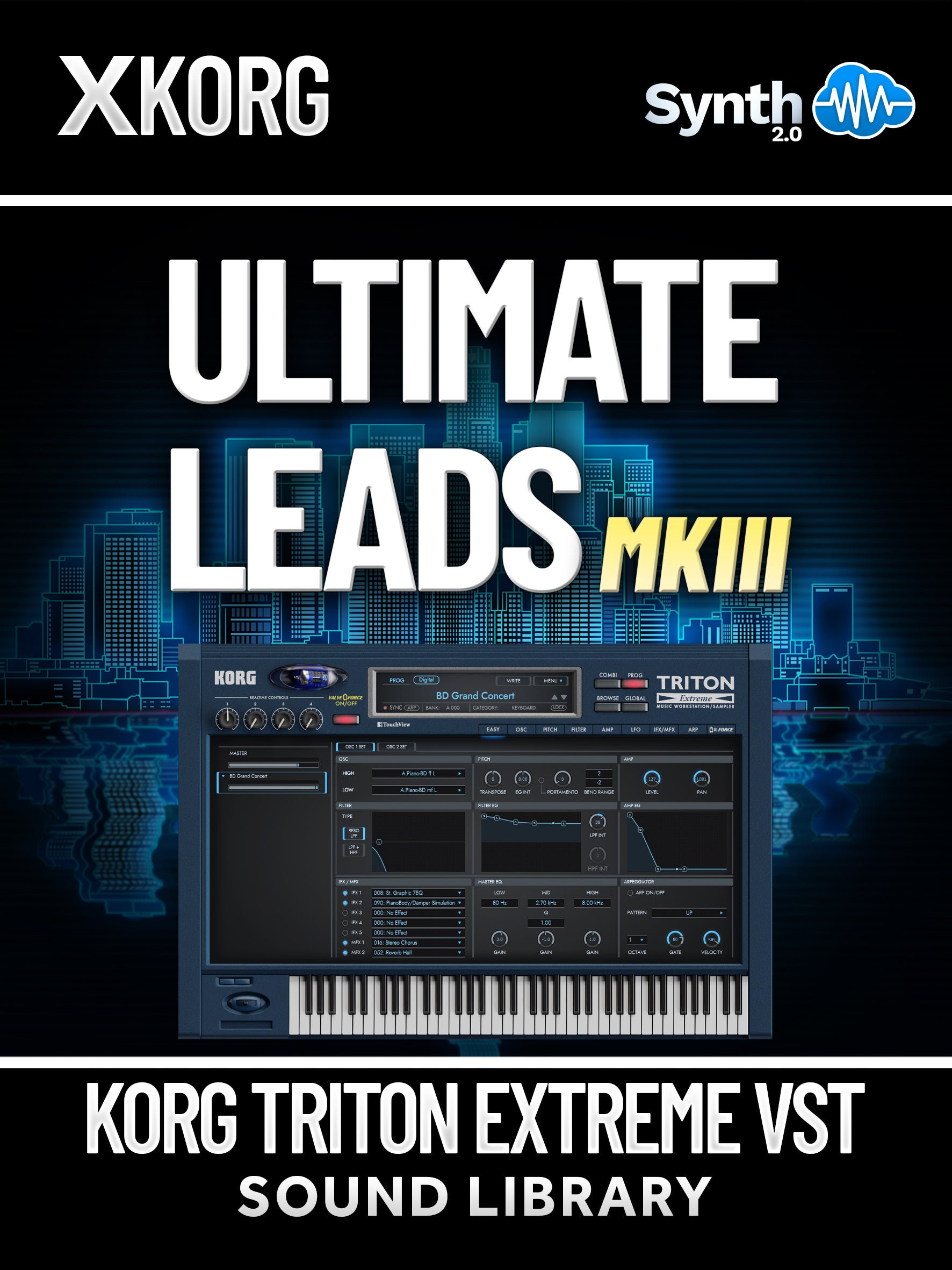 SSX102 - Ultimate Leads MKIII - Korg Triton Extreme VST ( 49 presets )