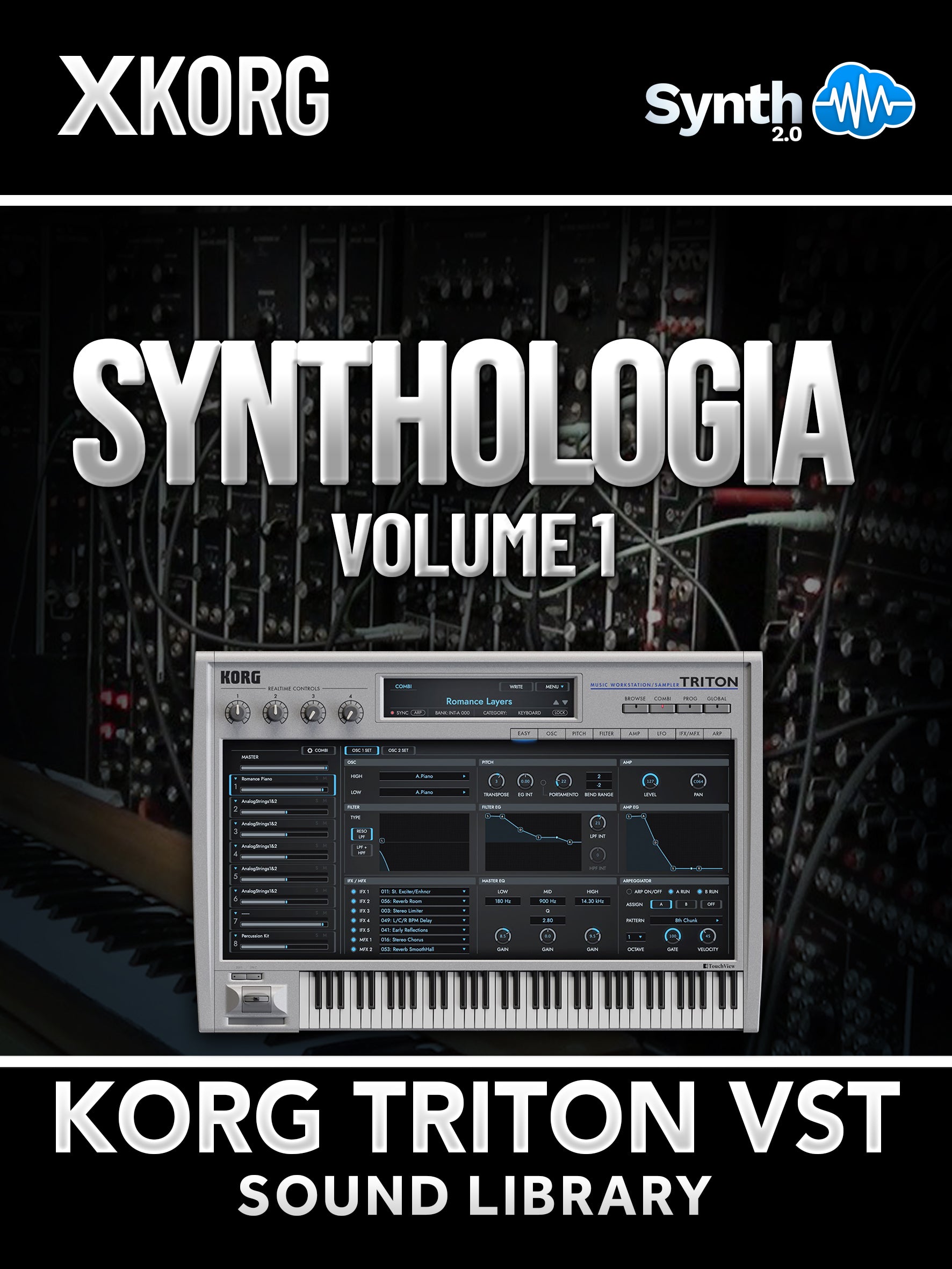 SSX100 - Synthologia V1 - Korg Triton VST ( 108 presets )