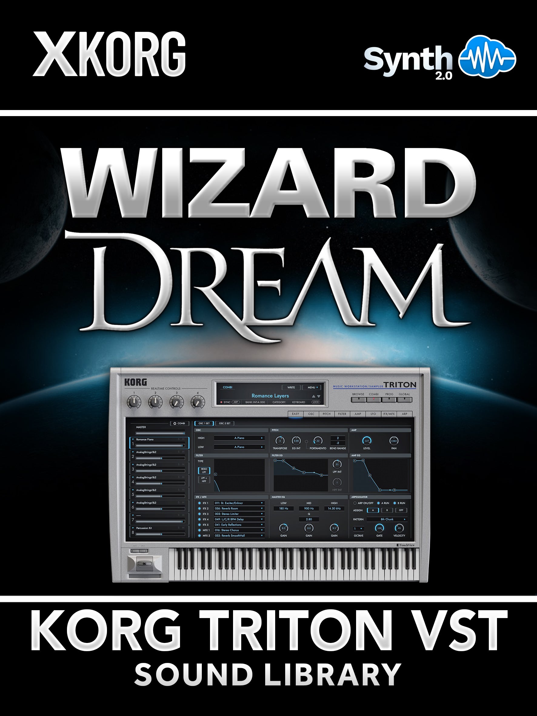 SSX107 - Wizard Dream - Korg Triton VST ( 34 presets )