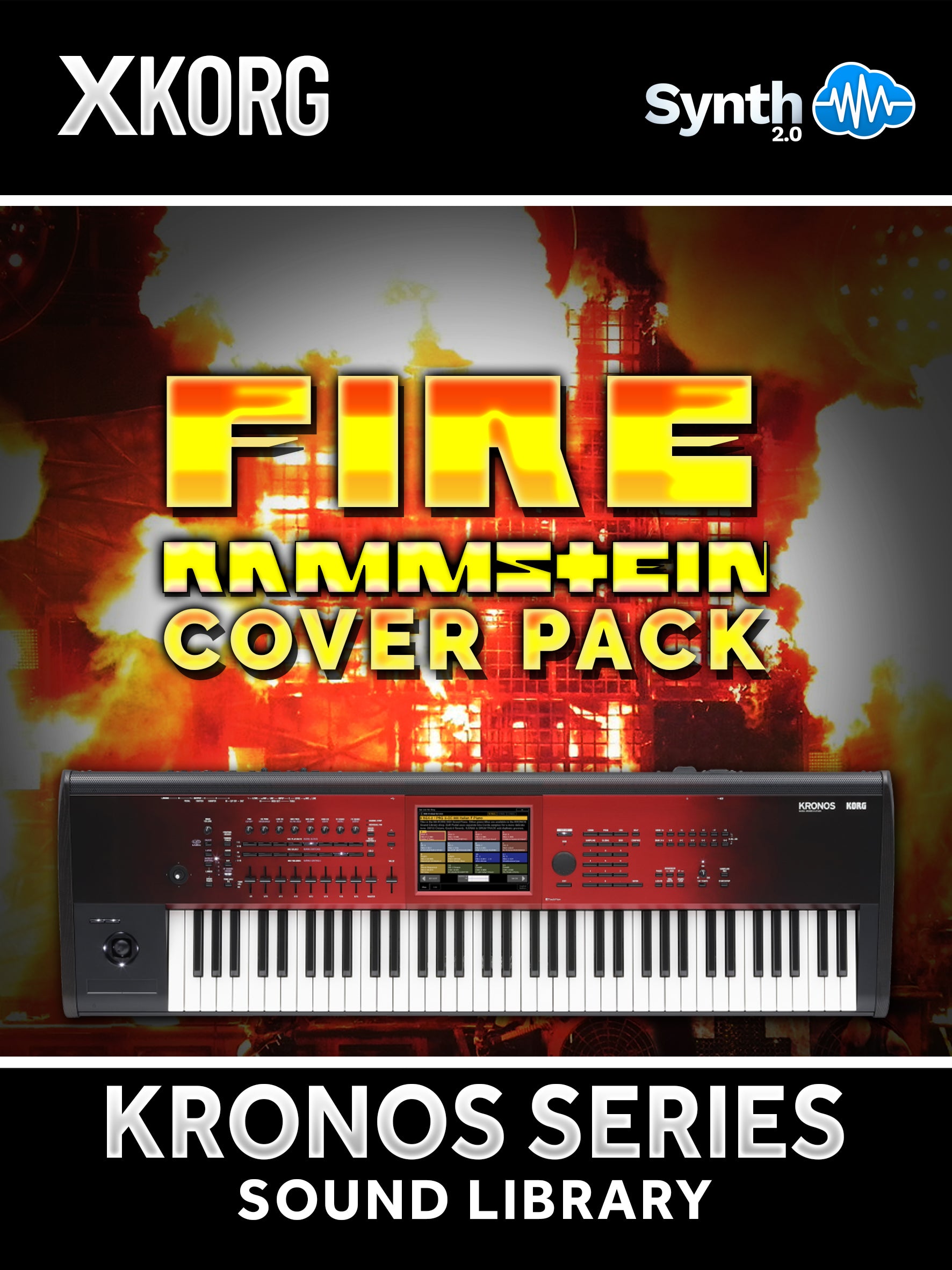 SKL015 - FIRE - Rammstein Cover Pack - Korg Kronos Series ( 35 presets )