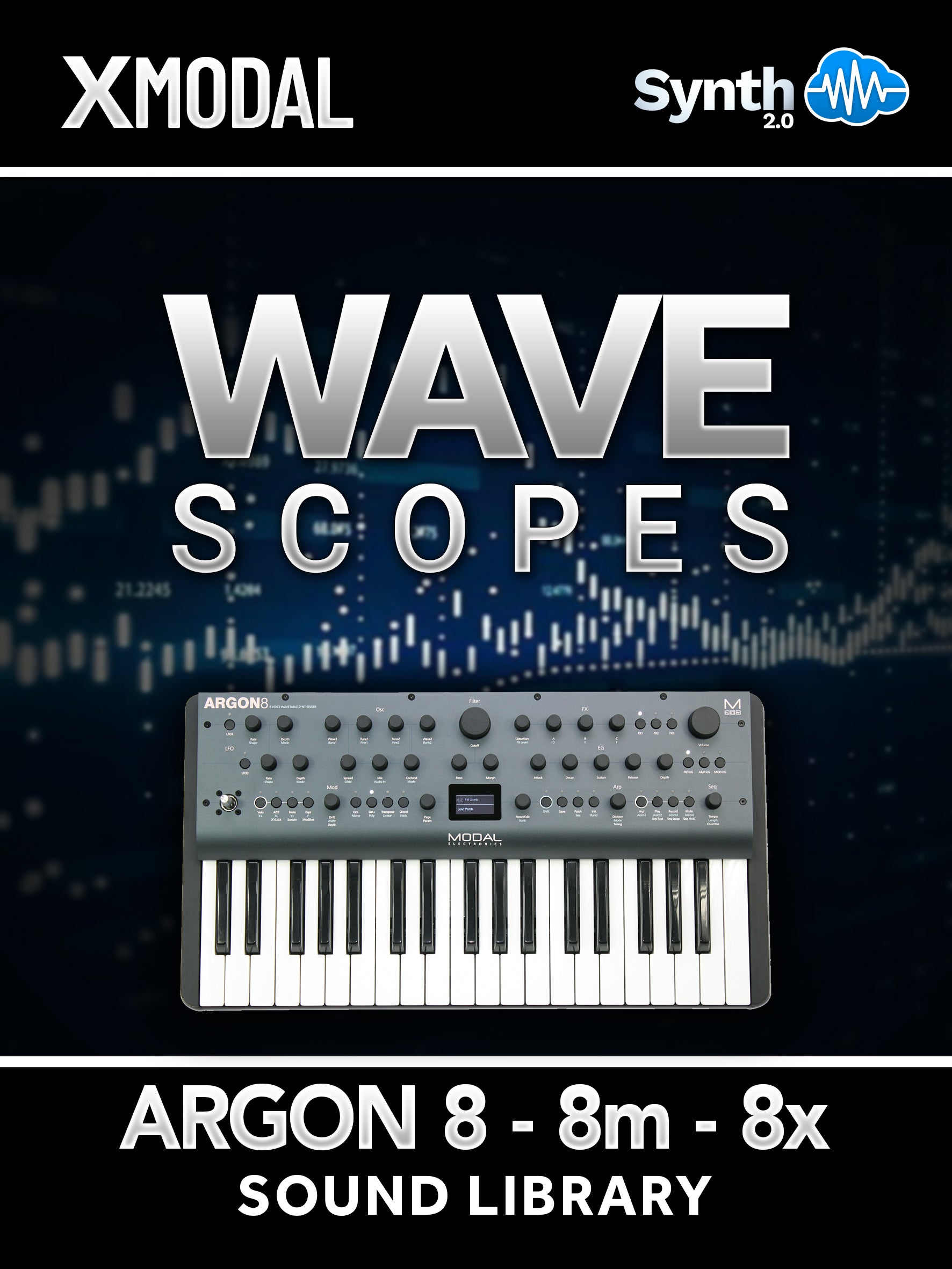 TPL054 - ( Bundle ) - Oxygen + Wave Scopes - Modal Argon 8 - 8m - 8x