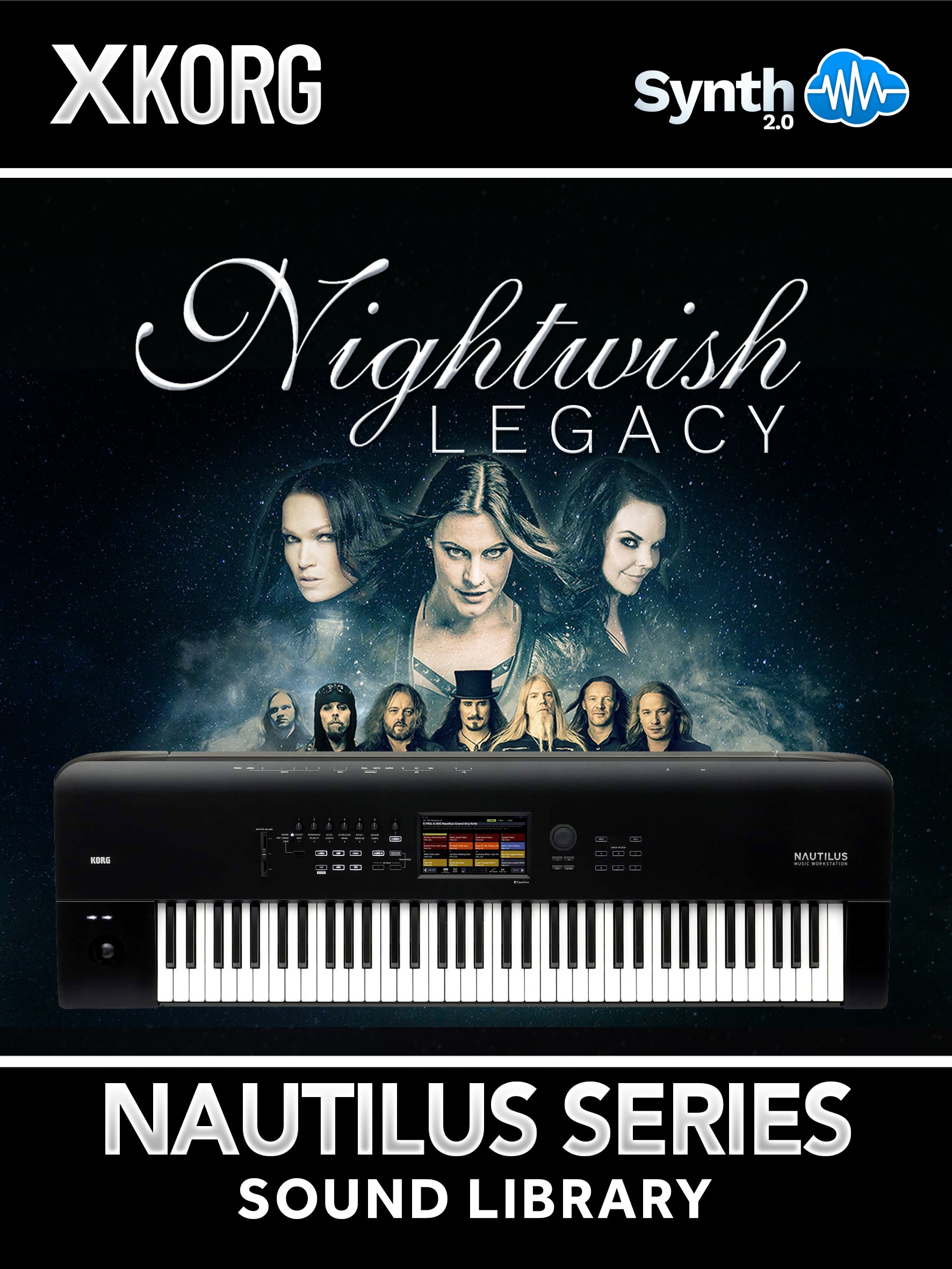 SKL018 - Nightwish Legacy Collection - Korg Nautilus Series ( 92 presets )