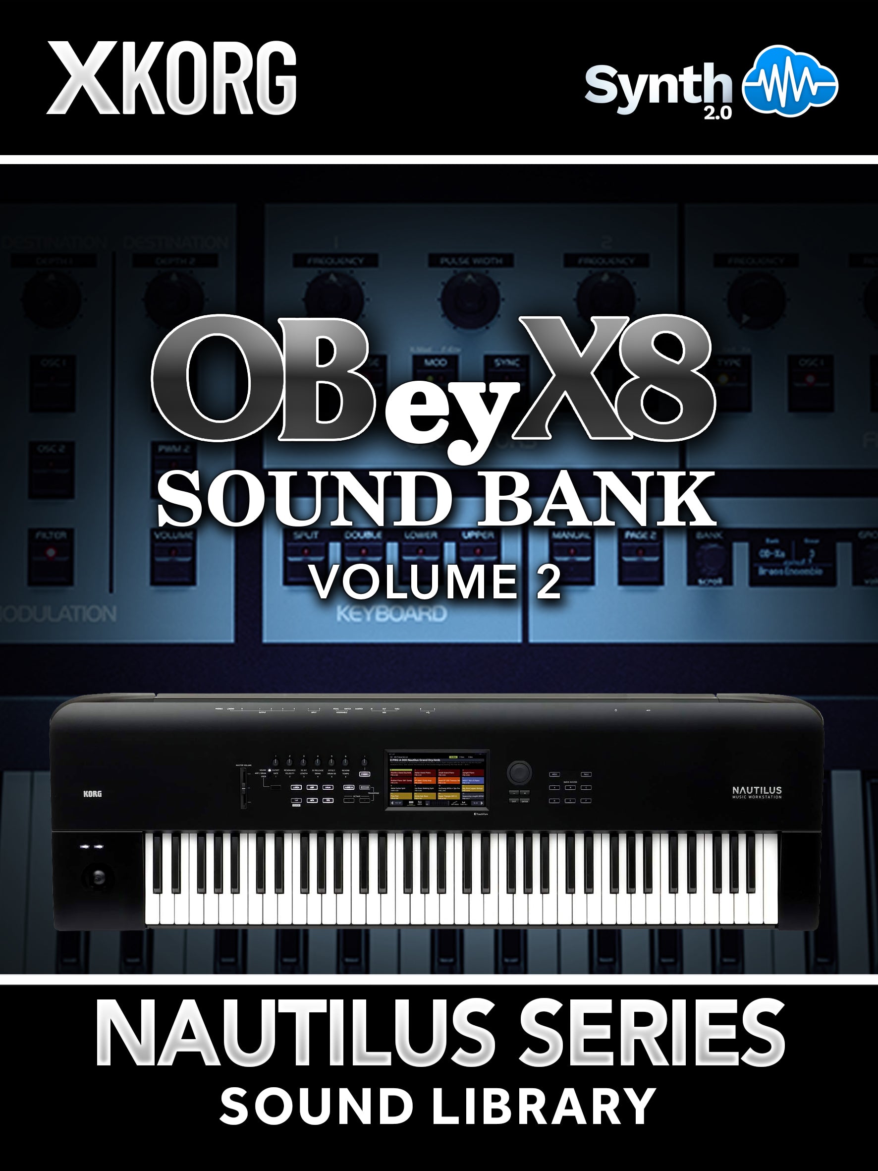 ASL047 - OBey X8 Sound Bank V2 - Korg Nautilus Series ( 32 presets )