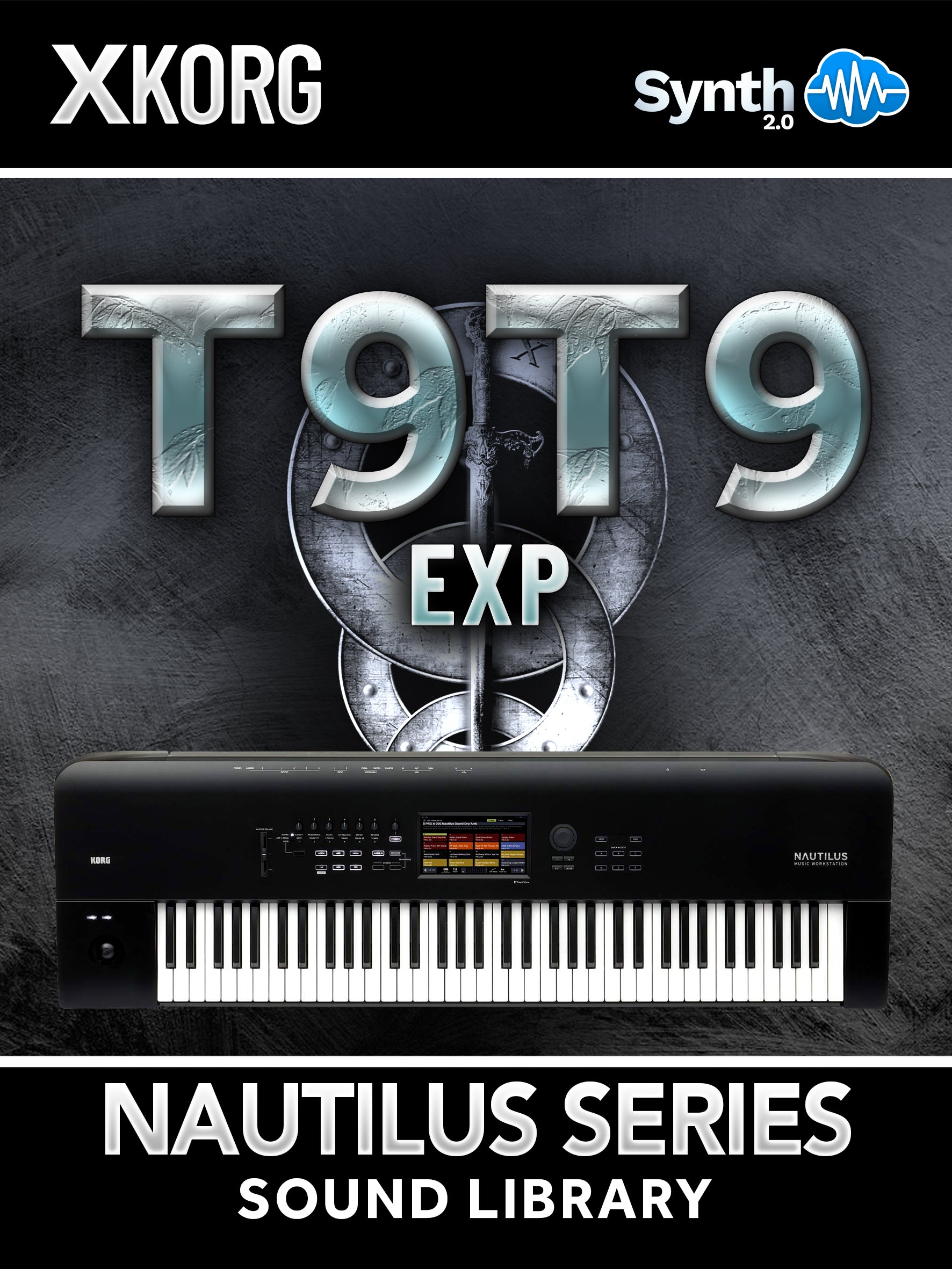 SCL184 -  ( Bundle ) - T9t9 Cover EXP + One Vision Cover EXP - Korg Nautilus Series