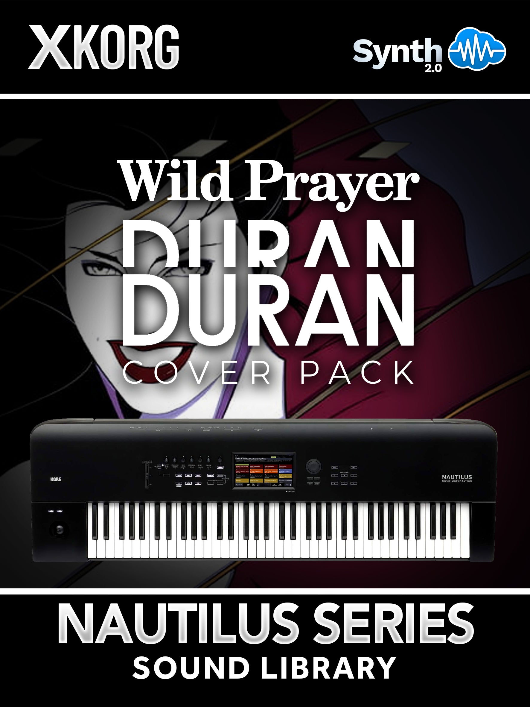 SKL016 - Wild Prayer - Duran Duran Cover Pack - Korg Nautilus Series ( 25 presets )