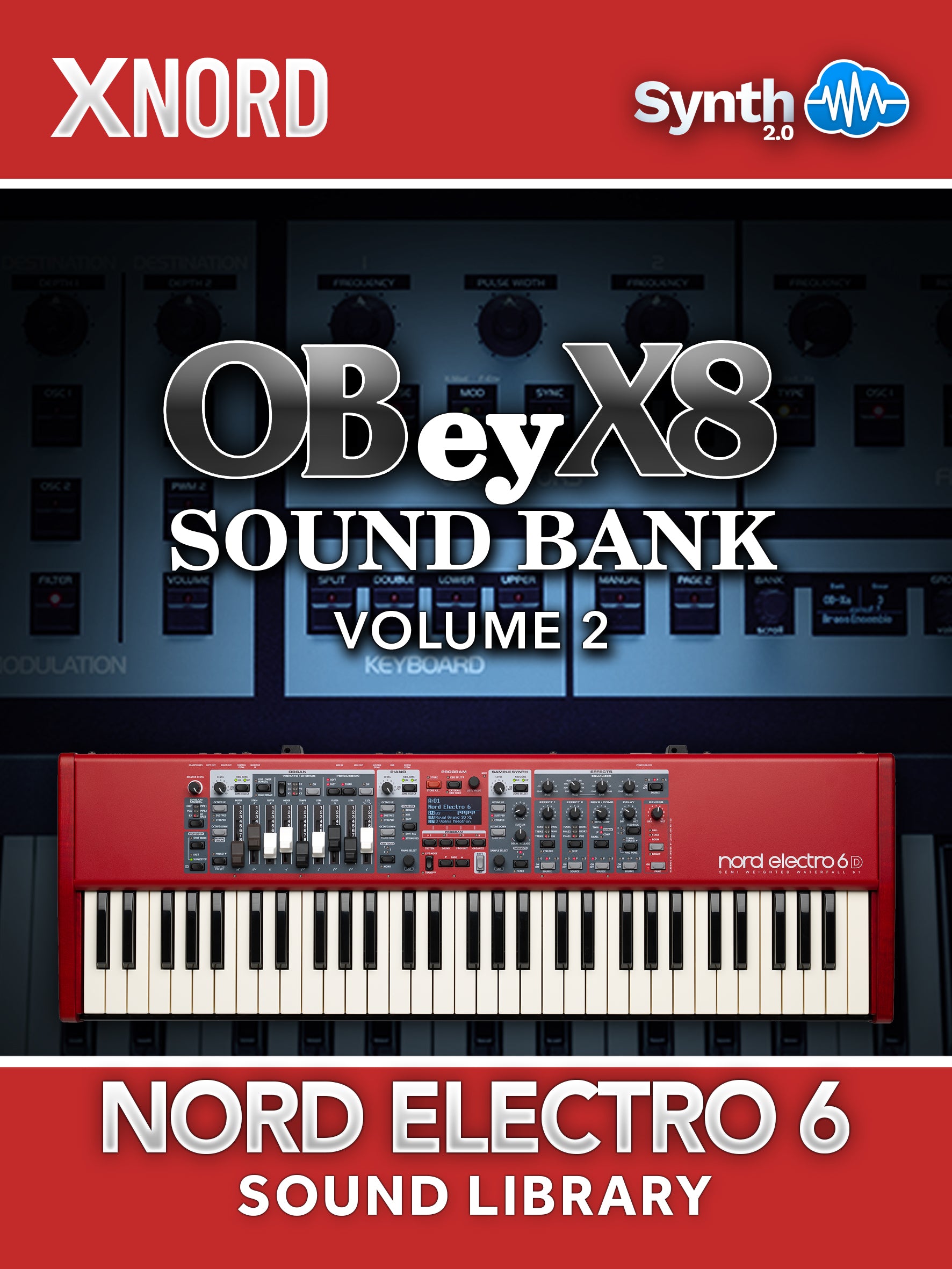 ASL048 - ( Bundle ) - OBey X8 Sound Bank V1 + V2 - Nord Electro 6