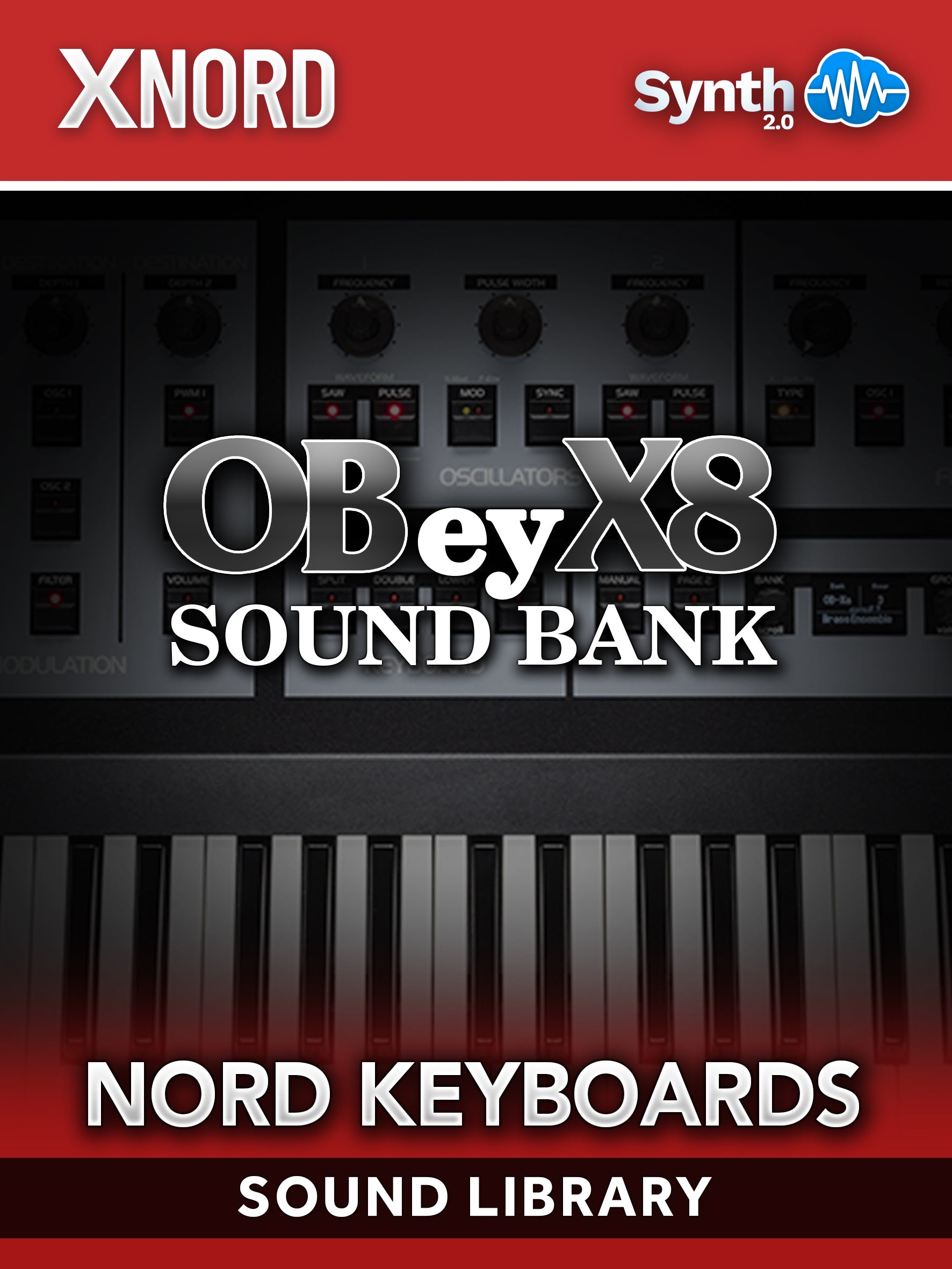 ASL048 - ( Bundle ) - OBey X8 Sound Bank V1 + V2 - Nord Keyboards