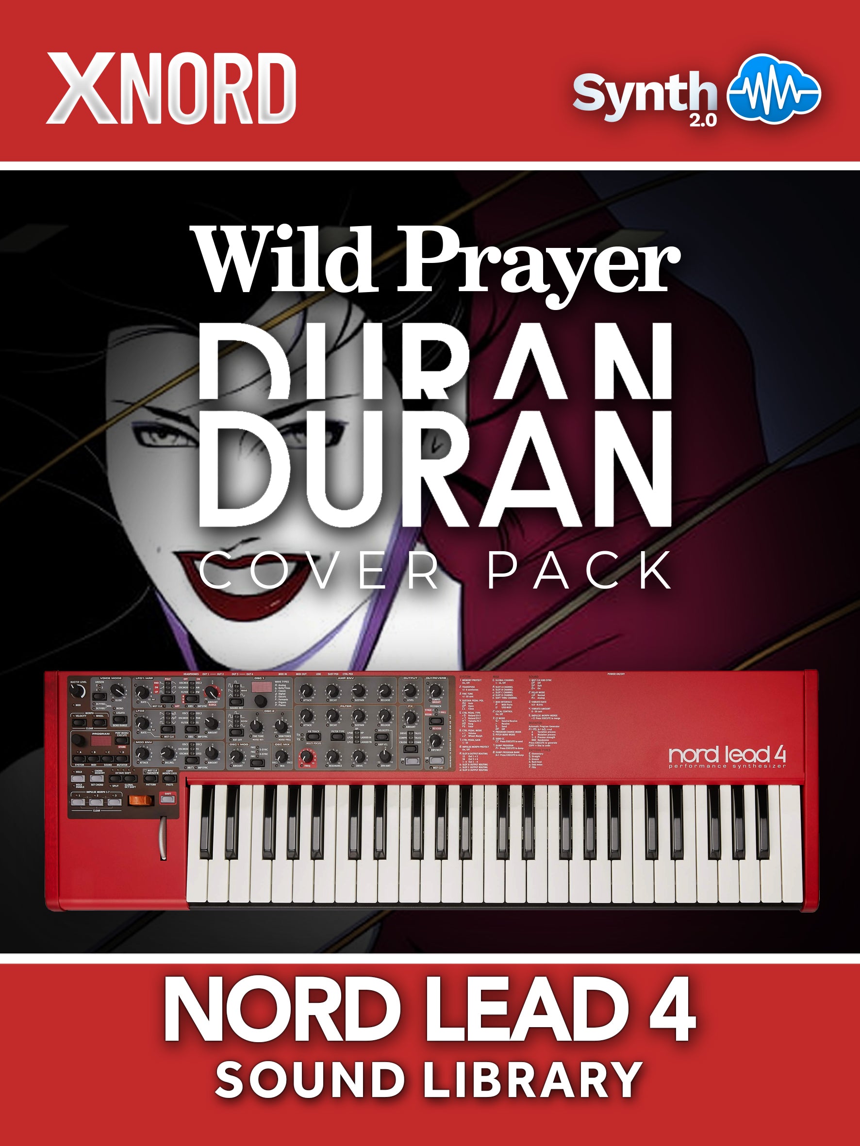 SKL016 - Wild Prayer - Duran Duran Cover Pack - Nord Lead 4 / Rack ( 24 presets )