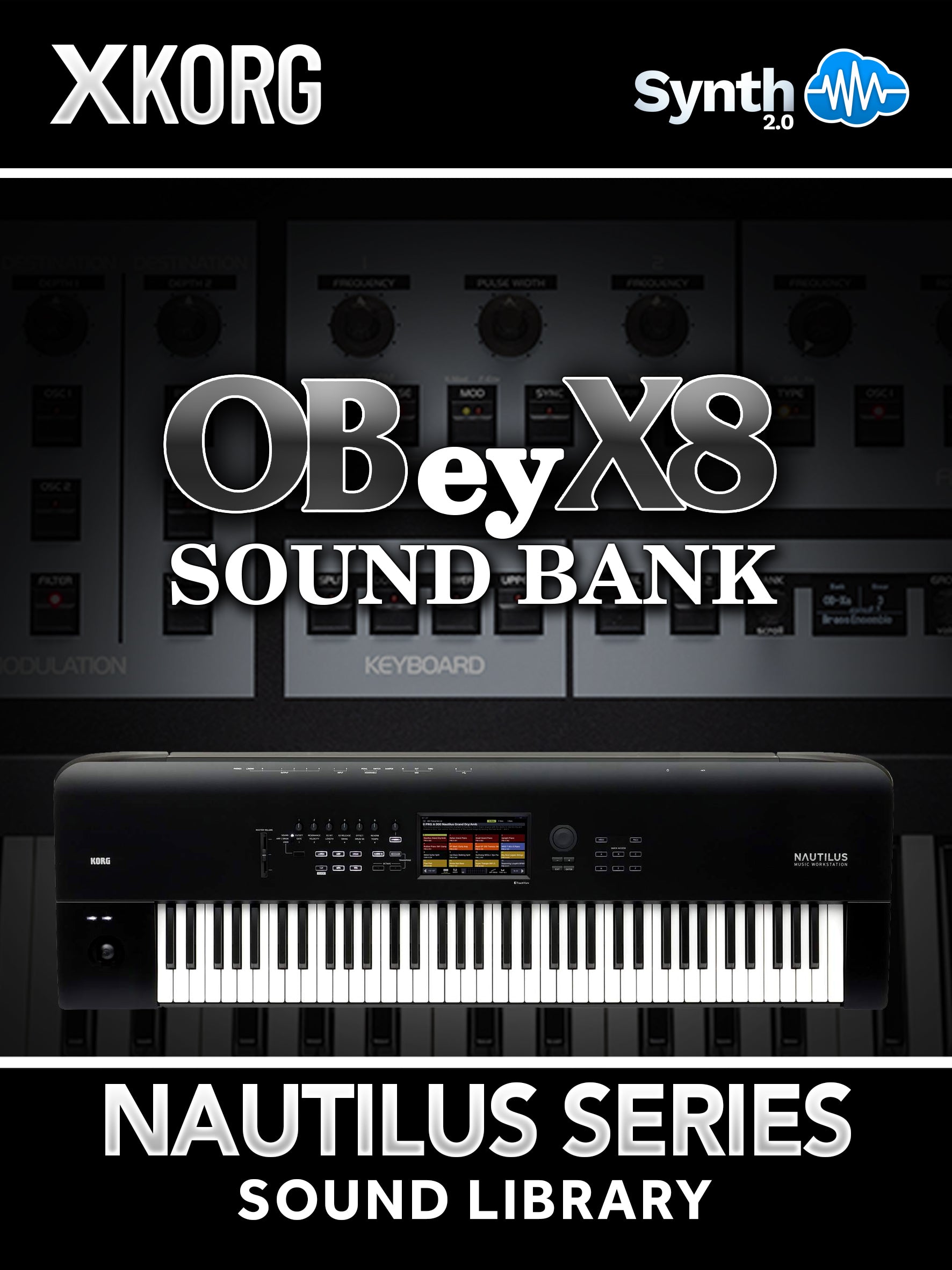 ASL046 - OBey X8 Sound Bank V1 - Korg Nautilus Series ( 30 presets )