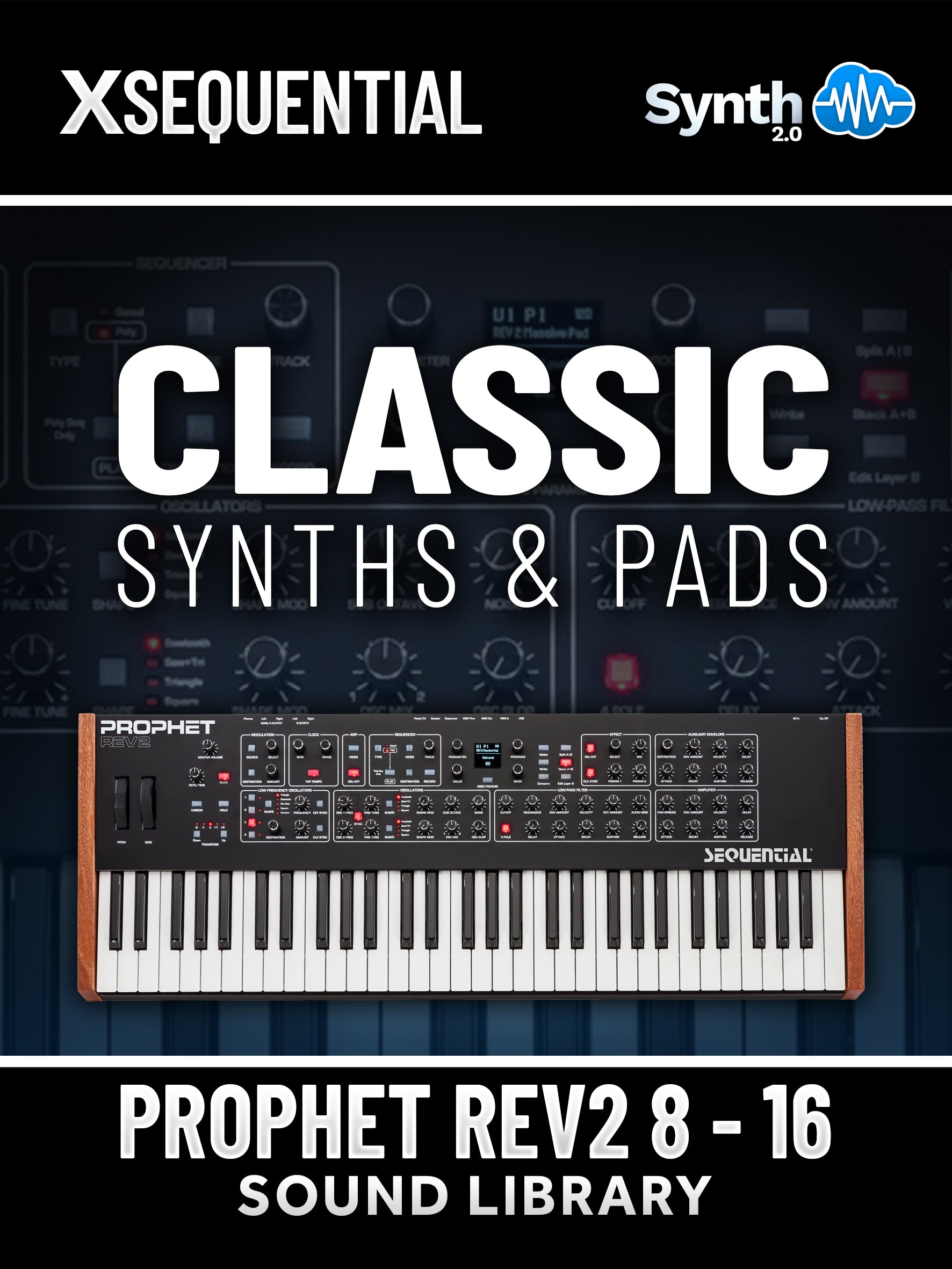 APL019 - Classic Synths & Pads - Sequential Prophet Rev2 ( 30 presets )