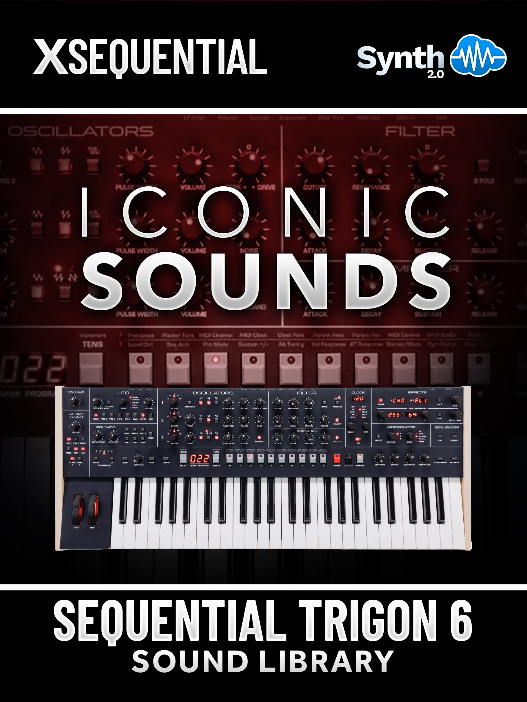 LDX052 - Iconic Sounds - Sequential Trigon 6 ( 50 presets )