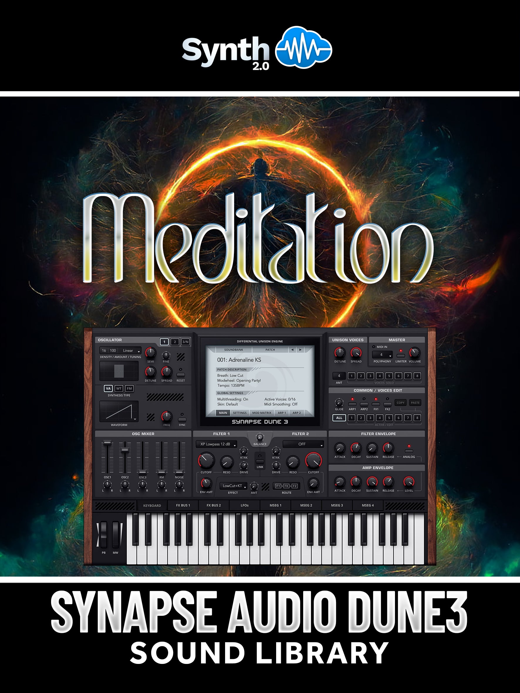 OTL069 - ( Bundle ) - Hollywood + Meditation - Synapse Audio Dune 3