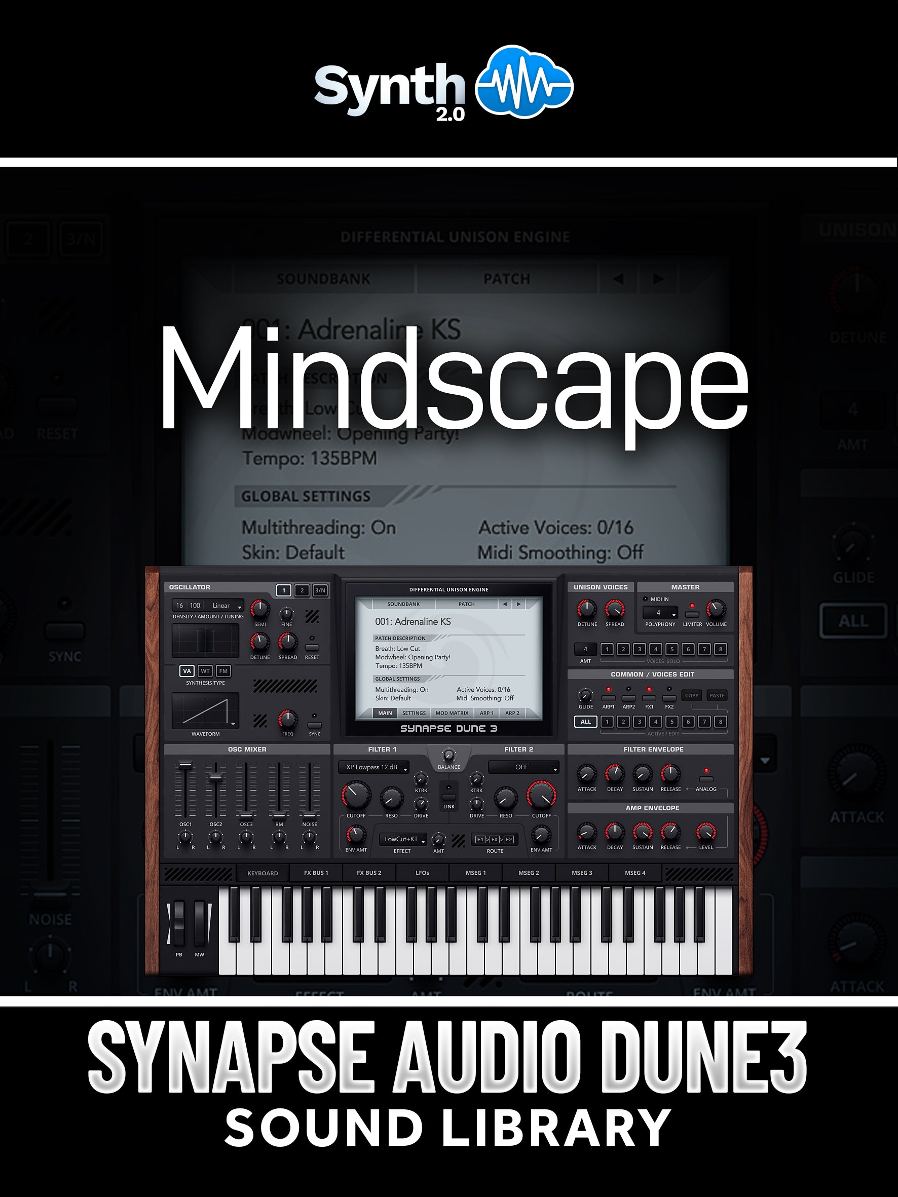 OTL070 - ( Bundle ) - Hollywood + Mindscape - Synapse Audio Dune 3