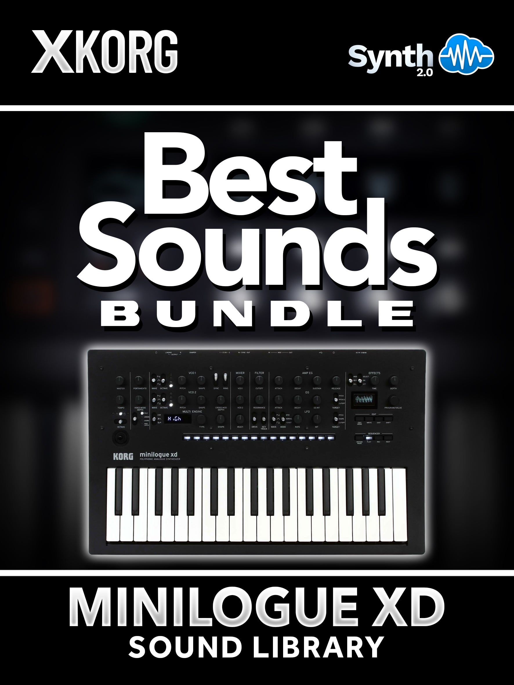 SCL182 - ( Bundle ) - Best Sounds NK Bundle + Dystopia Extended - Korg Minilogue XD