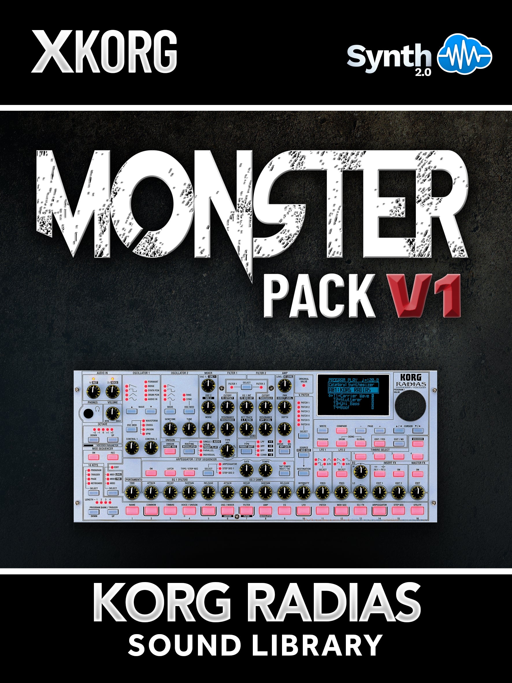 SCL075 - Monster Pack V1 - Korg Radias