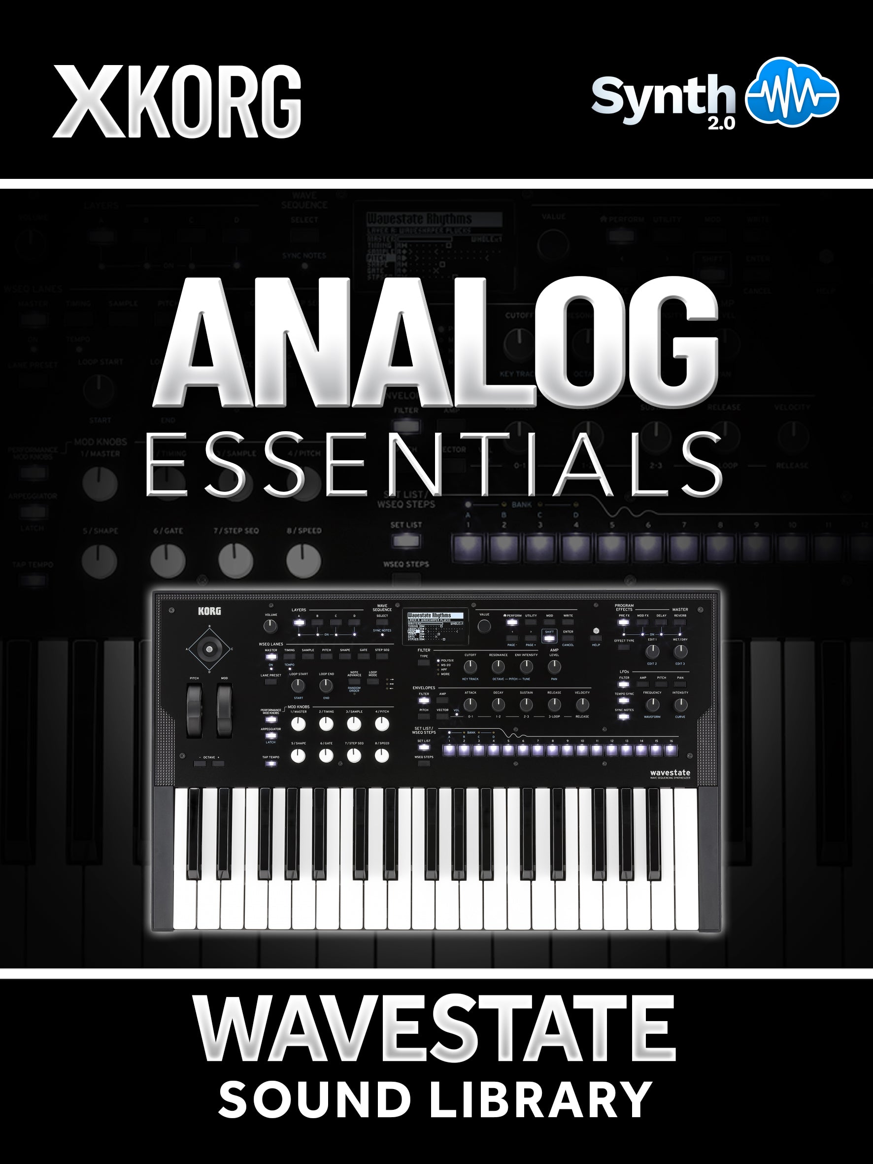 DXL002 - Analog Essentials - Korg Wavestate / mkII / Se / Native ( 60 performances )