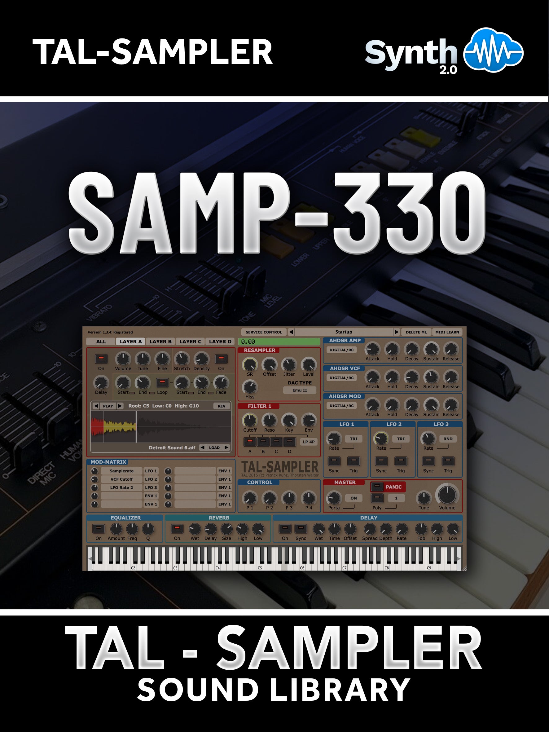 SCL479 - ( Bundle ) - Samp-330 + Synth Pads - TAL Sampler