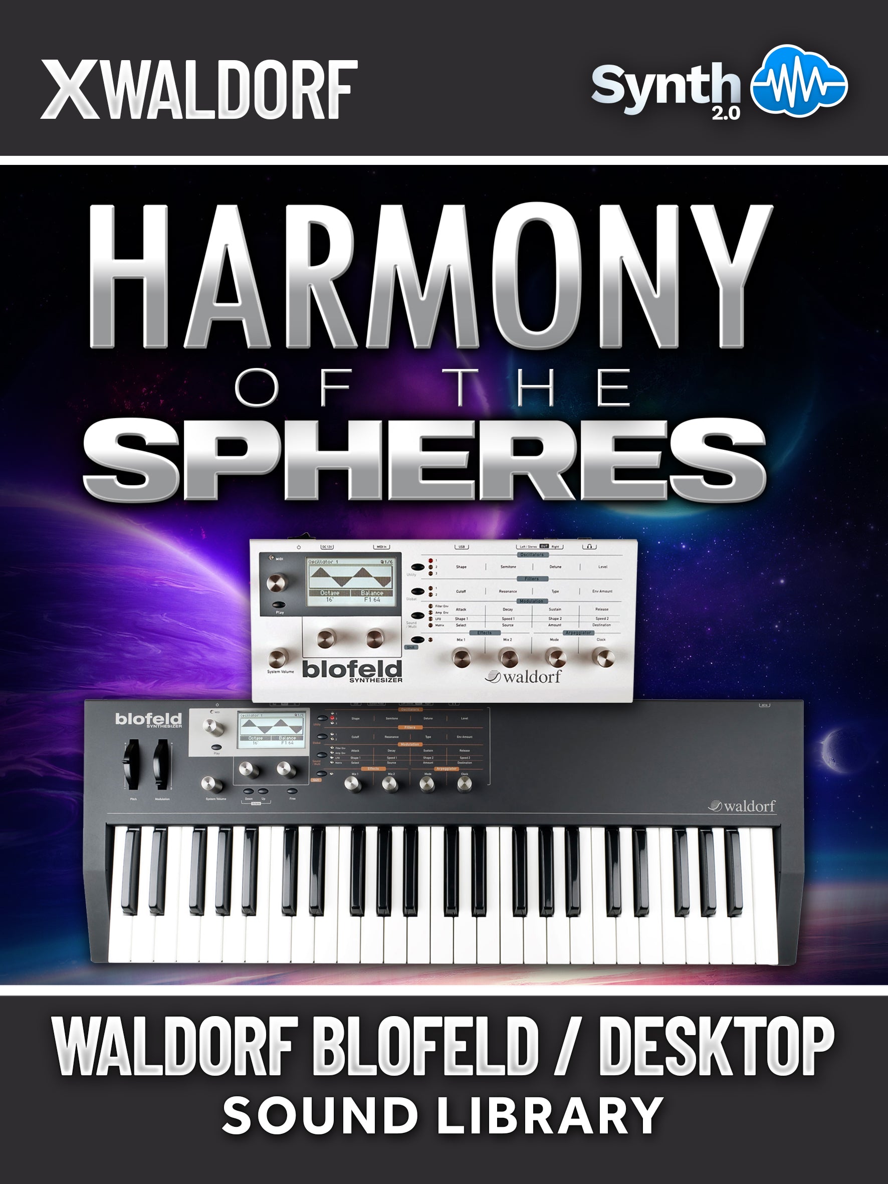 OTL012 - Harmony of the Spheres - Waldorf Blofeld / Desktop ( 55 presets )
