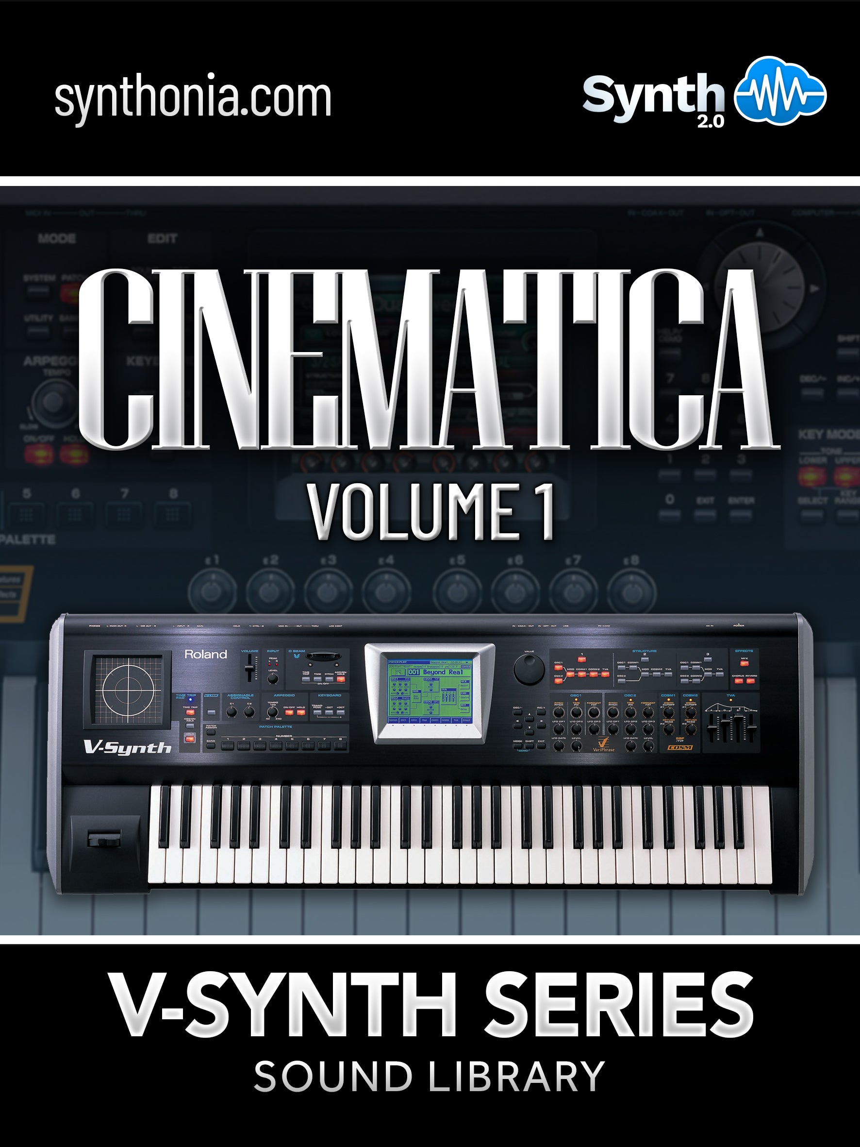 OTL009 - Cinematica V1 - V-Synth Series ( 100 presets )