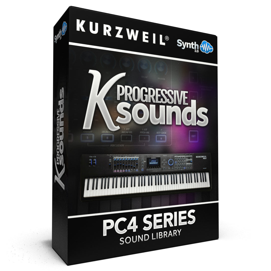 PC4001 - K Progressive Sounds - Kurzweil PC4 Series ( 79 presets )