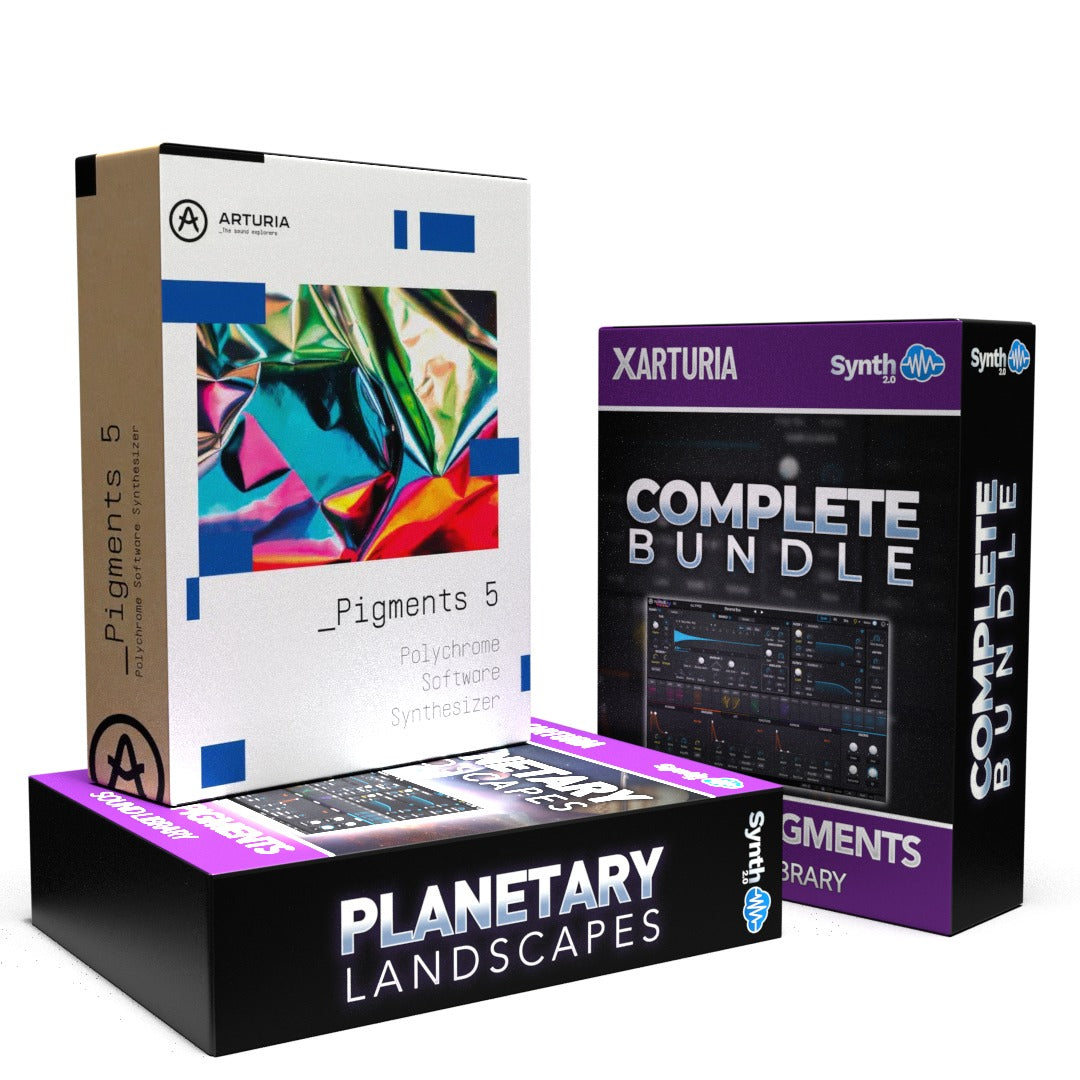 Bundle : Arturia Pigments 5 ( Digital License Download ) + Libraries