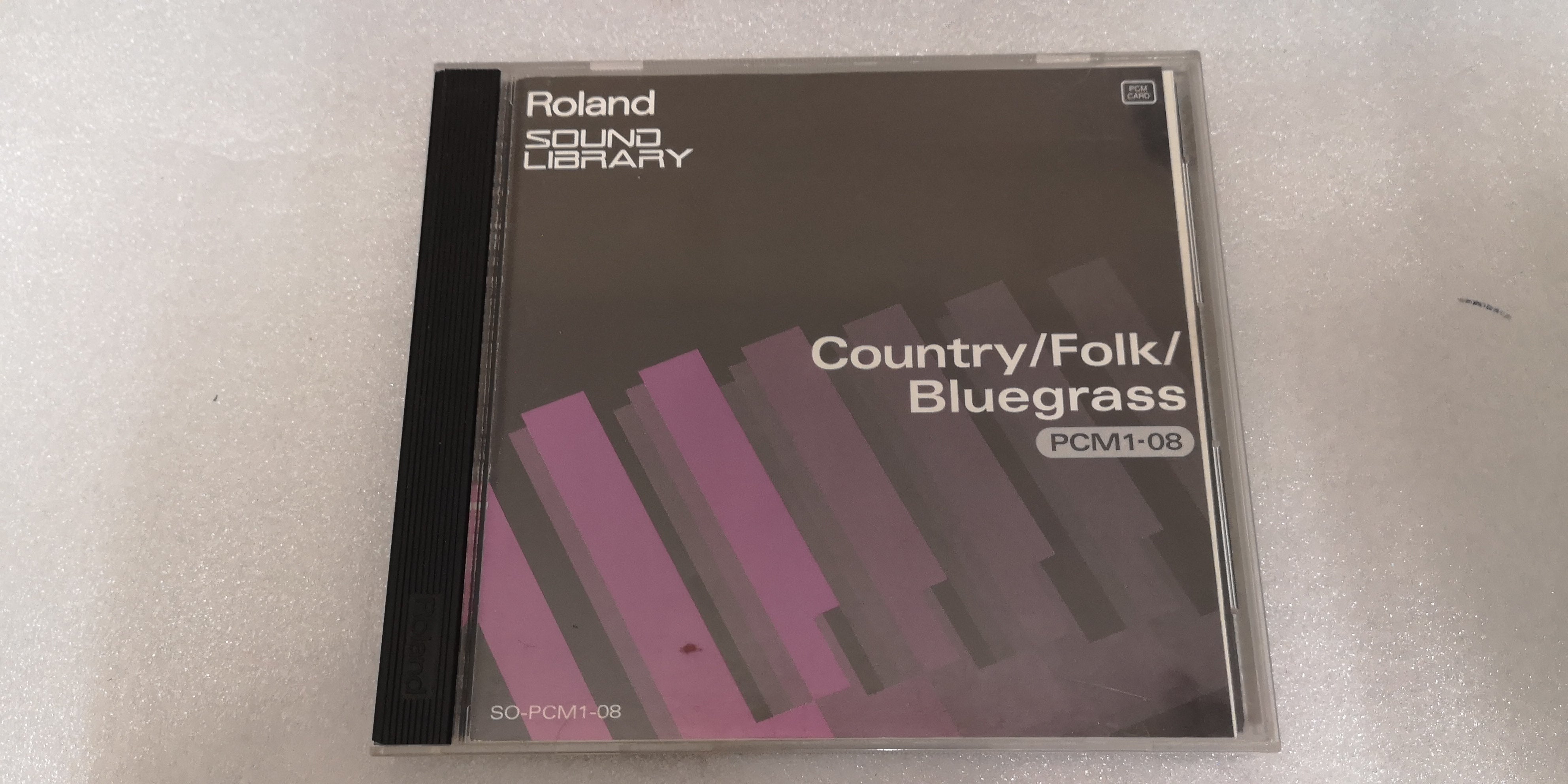 Roland Country Folk Bluegrass Pcm1-08 Card for JV series