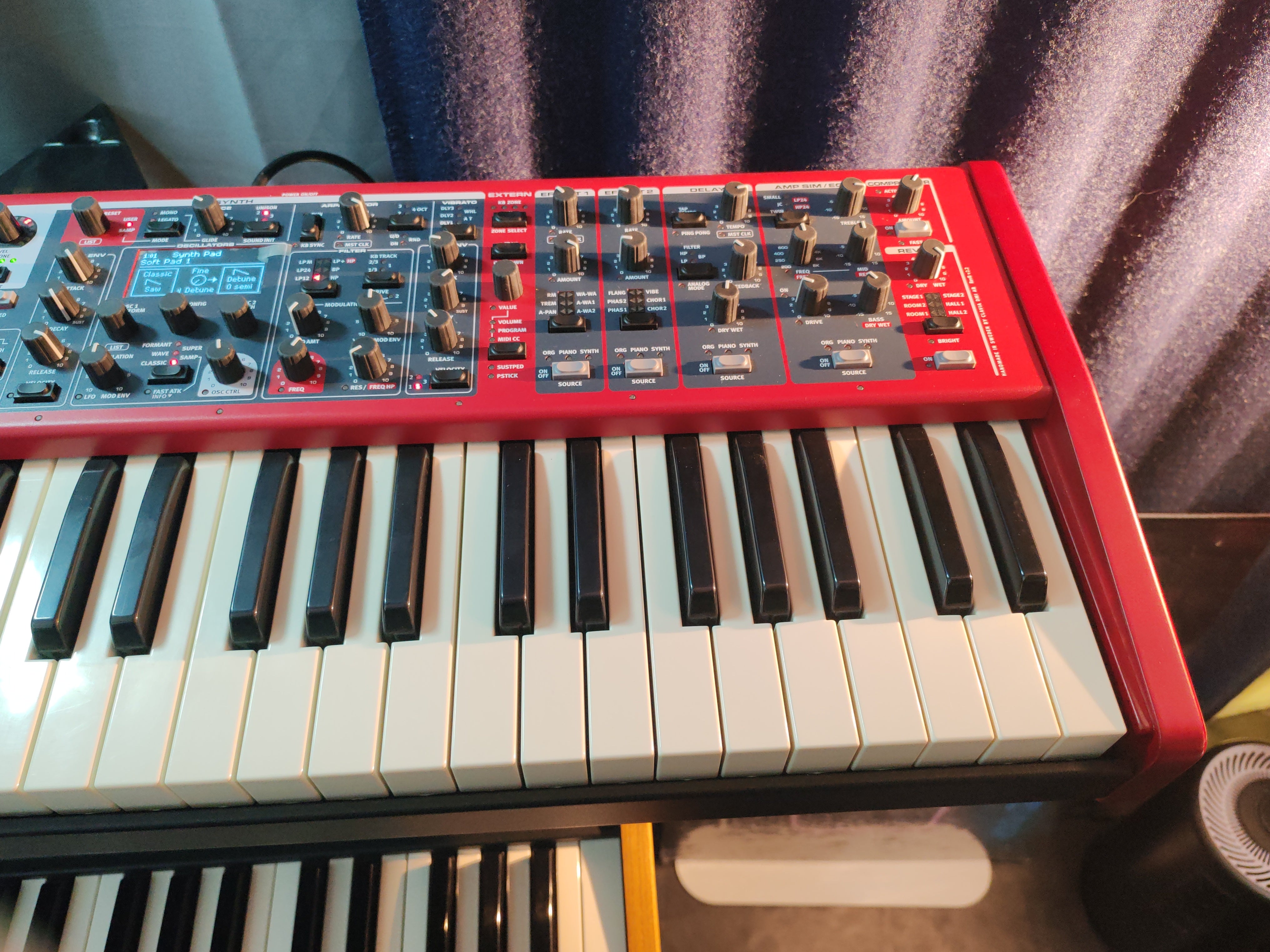 NORD Stage 3 Compact 73 + Original Bag + Synthcloud Libraries