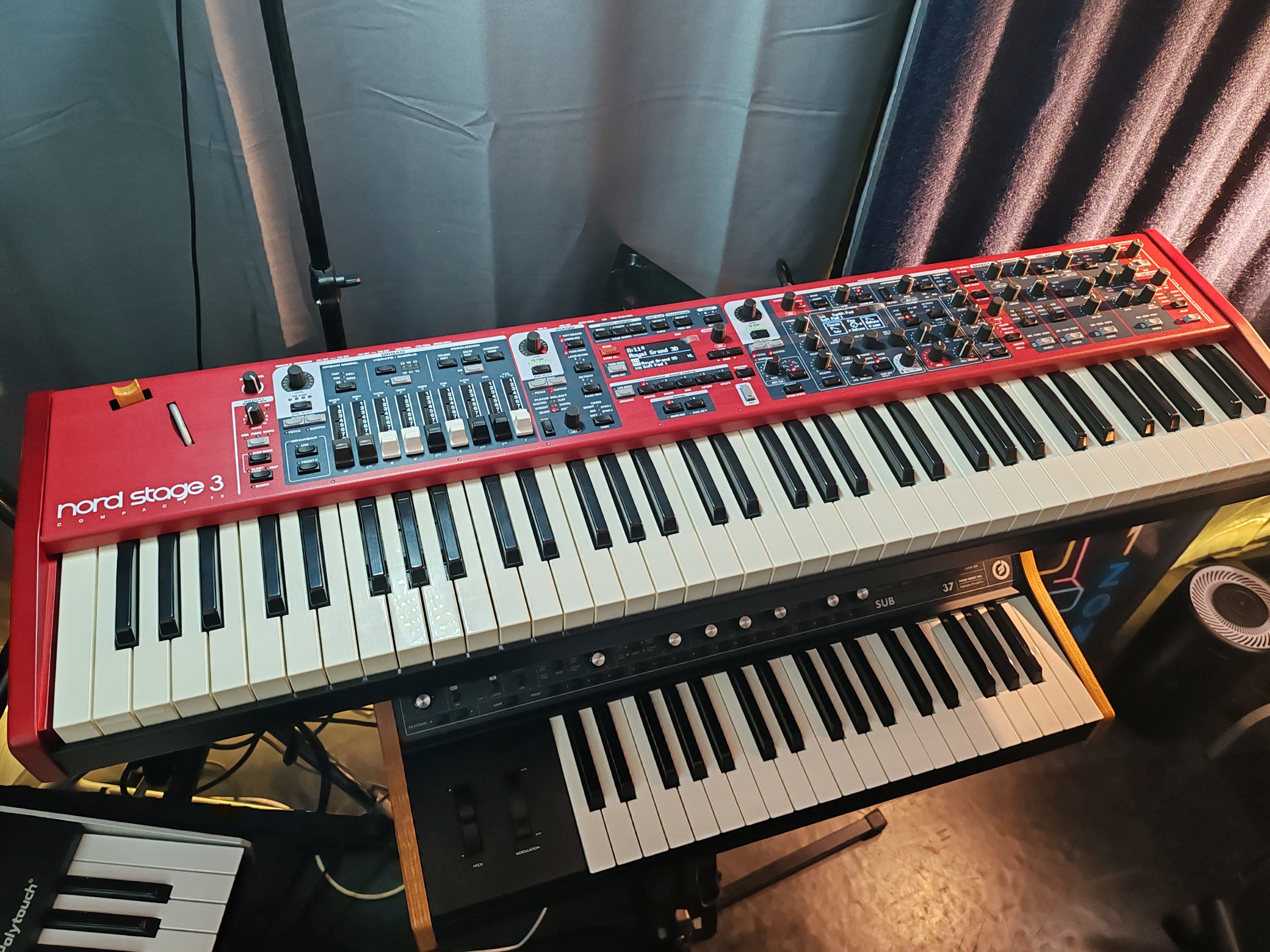 NORD Stage 3 Compact 73 + Original Bag + Synthcloud Libraries