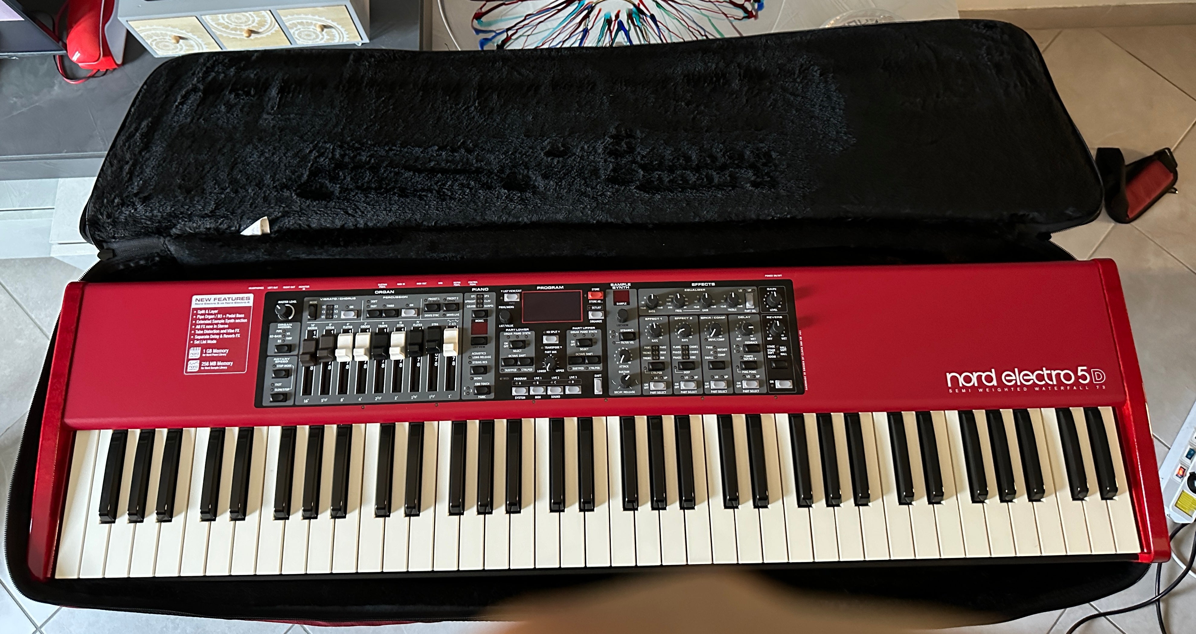 Nord ELECTRO 5d 73 sw + Bag + Synthcloud Sound Banks