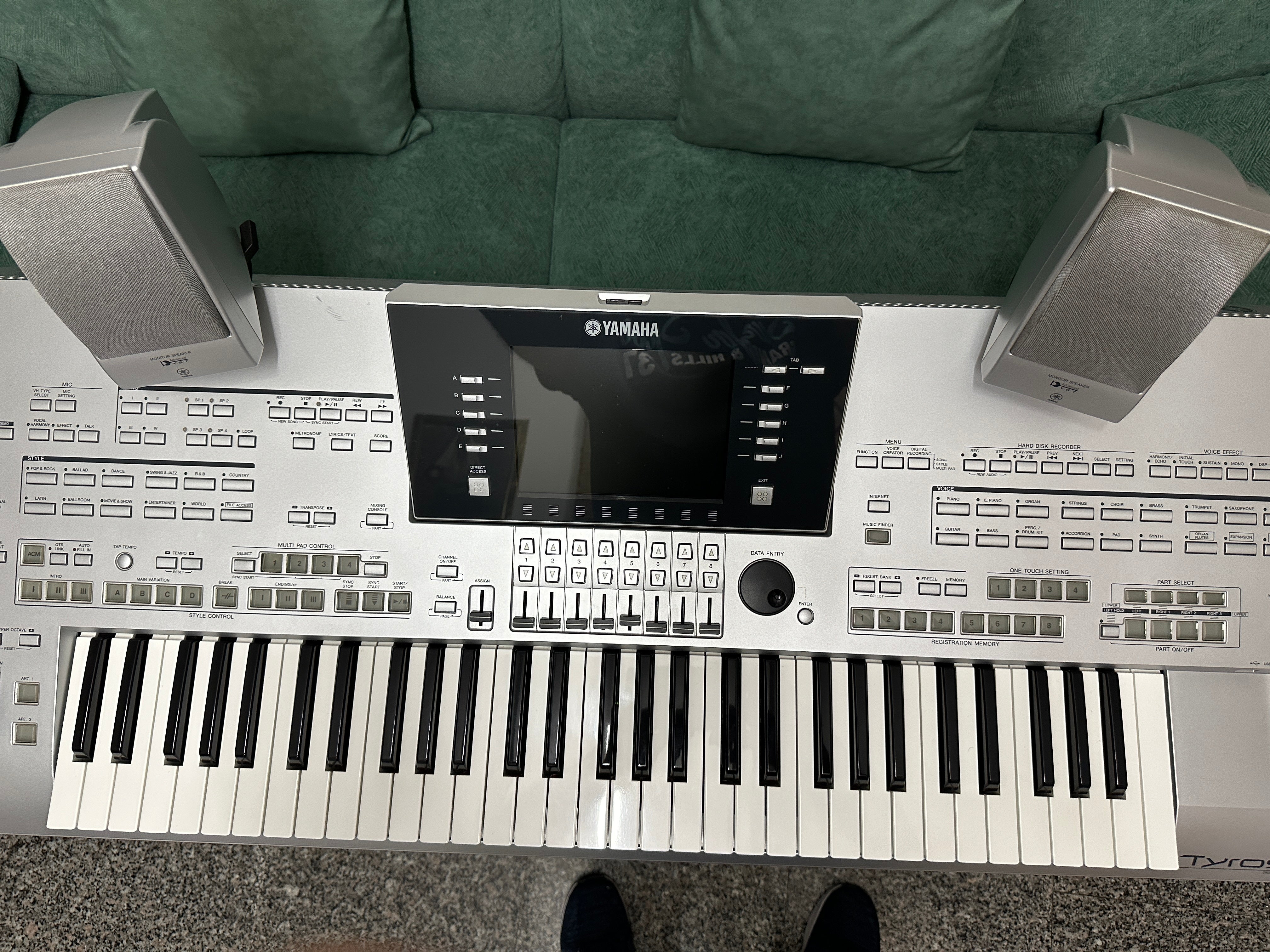 Yamaha Tyros 3 arranger | Kit TRS-MS02 | stand L7S