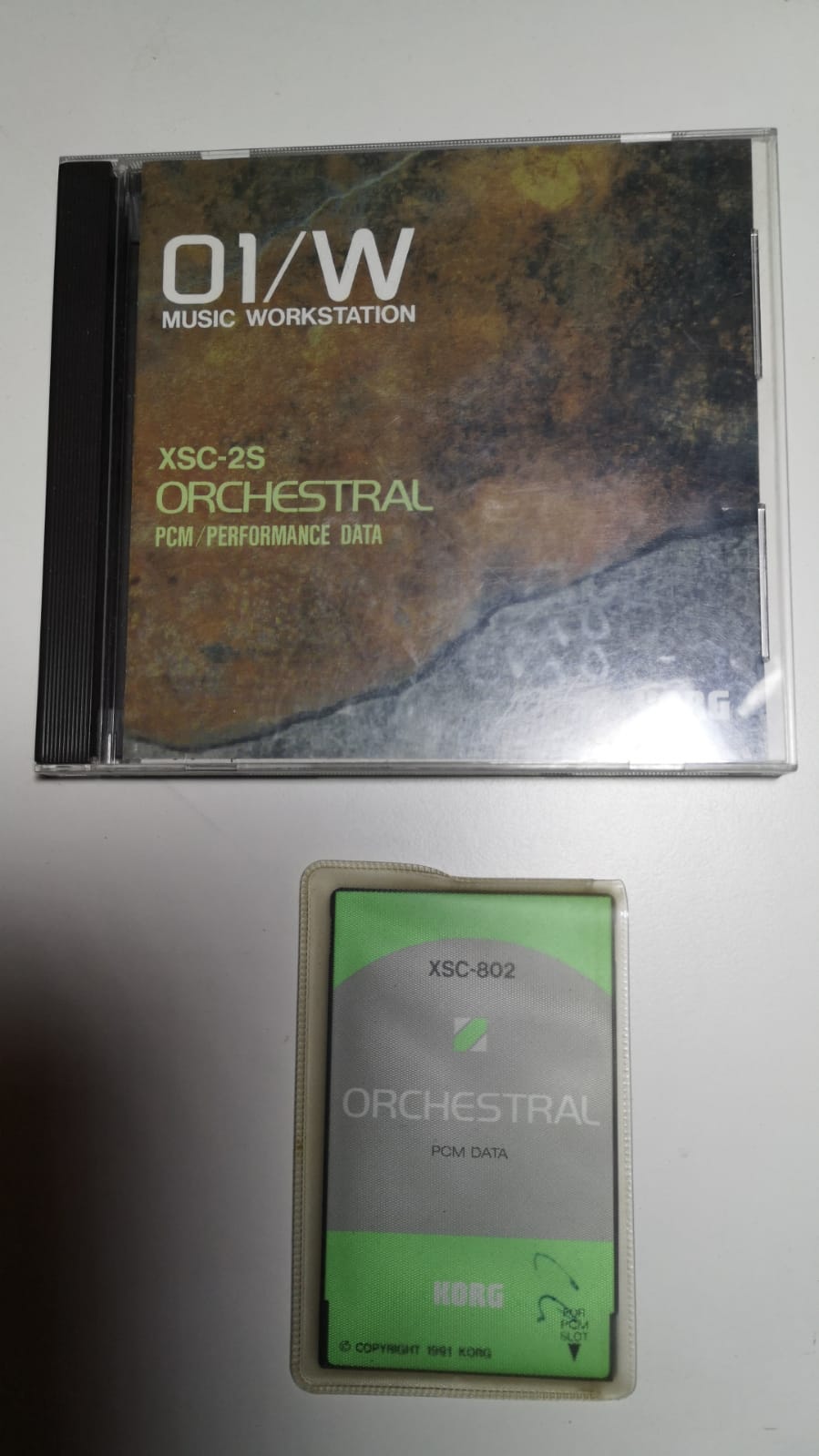 KORG 01/W PCM DATA XSC-802 ORCHESTRAL