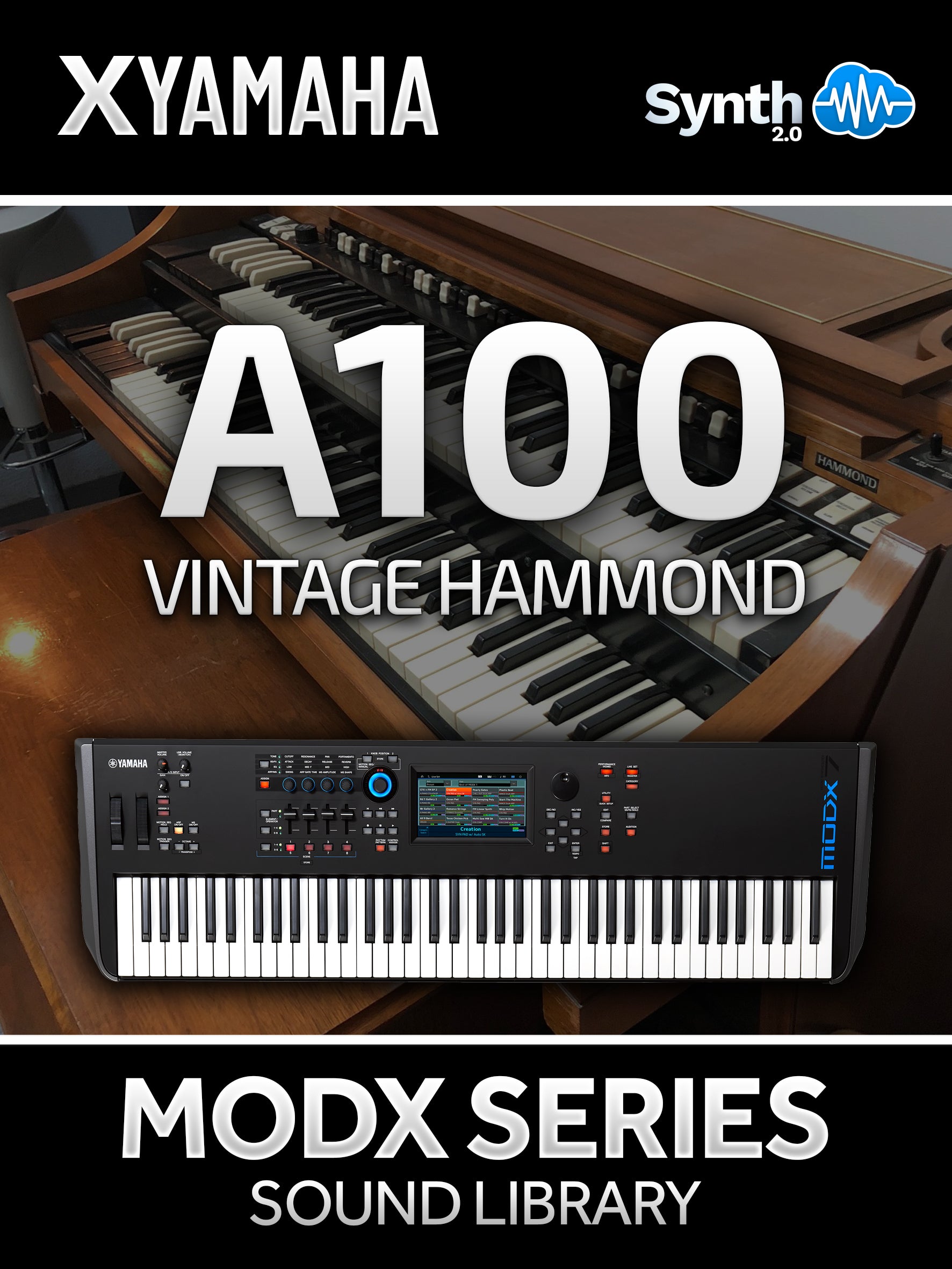 SCL221 - A100 Vintage Hammond - Yamaha MODX / MODX+ ( 7 presets )